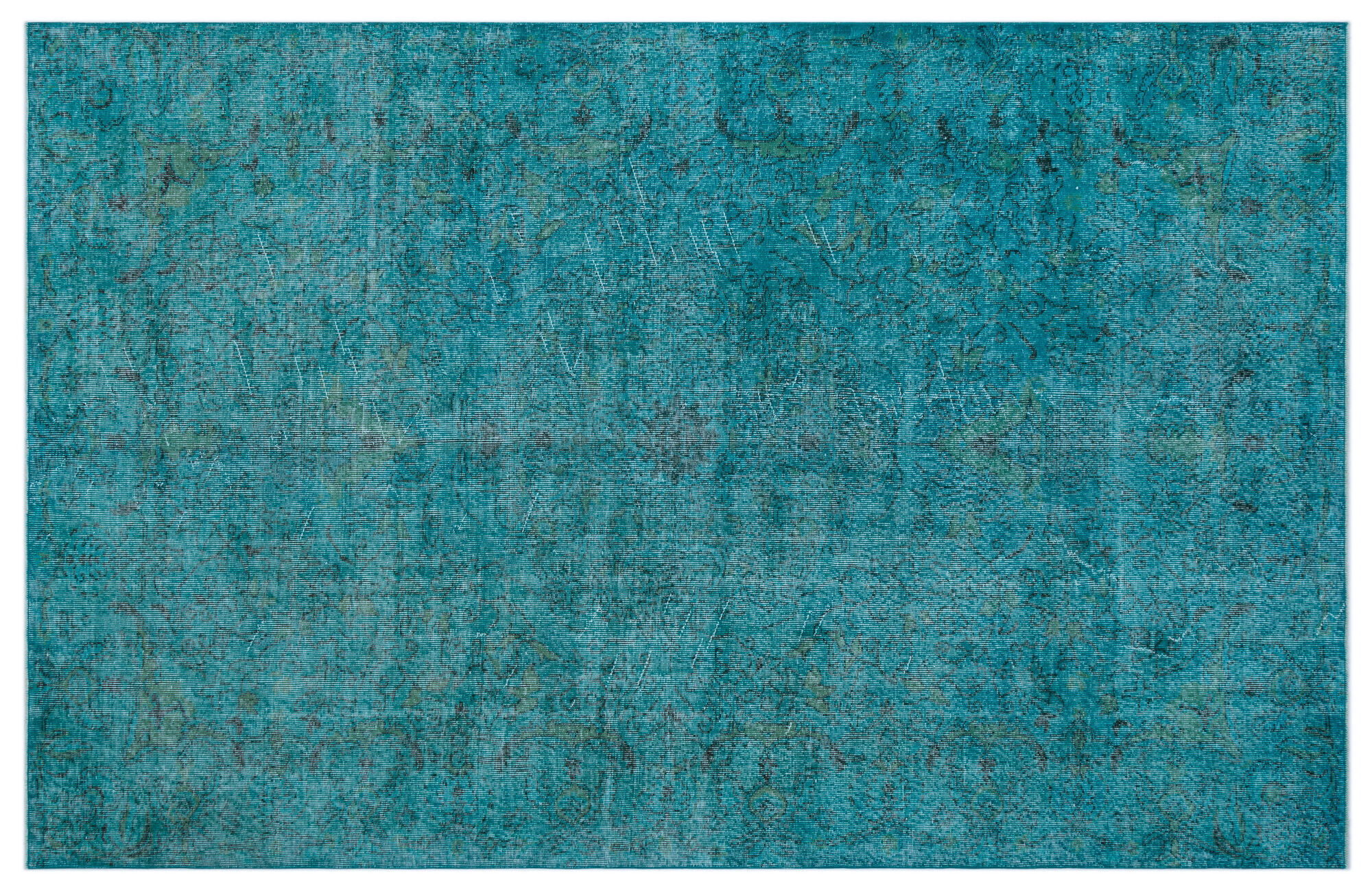 Apex Vintage Halı Turkuaz 24182 194x309cm