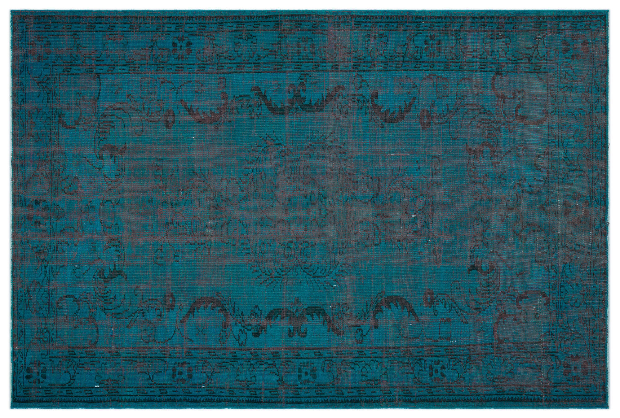 Apex Vintage Halı Turkuaz 24194 195x291cm