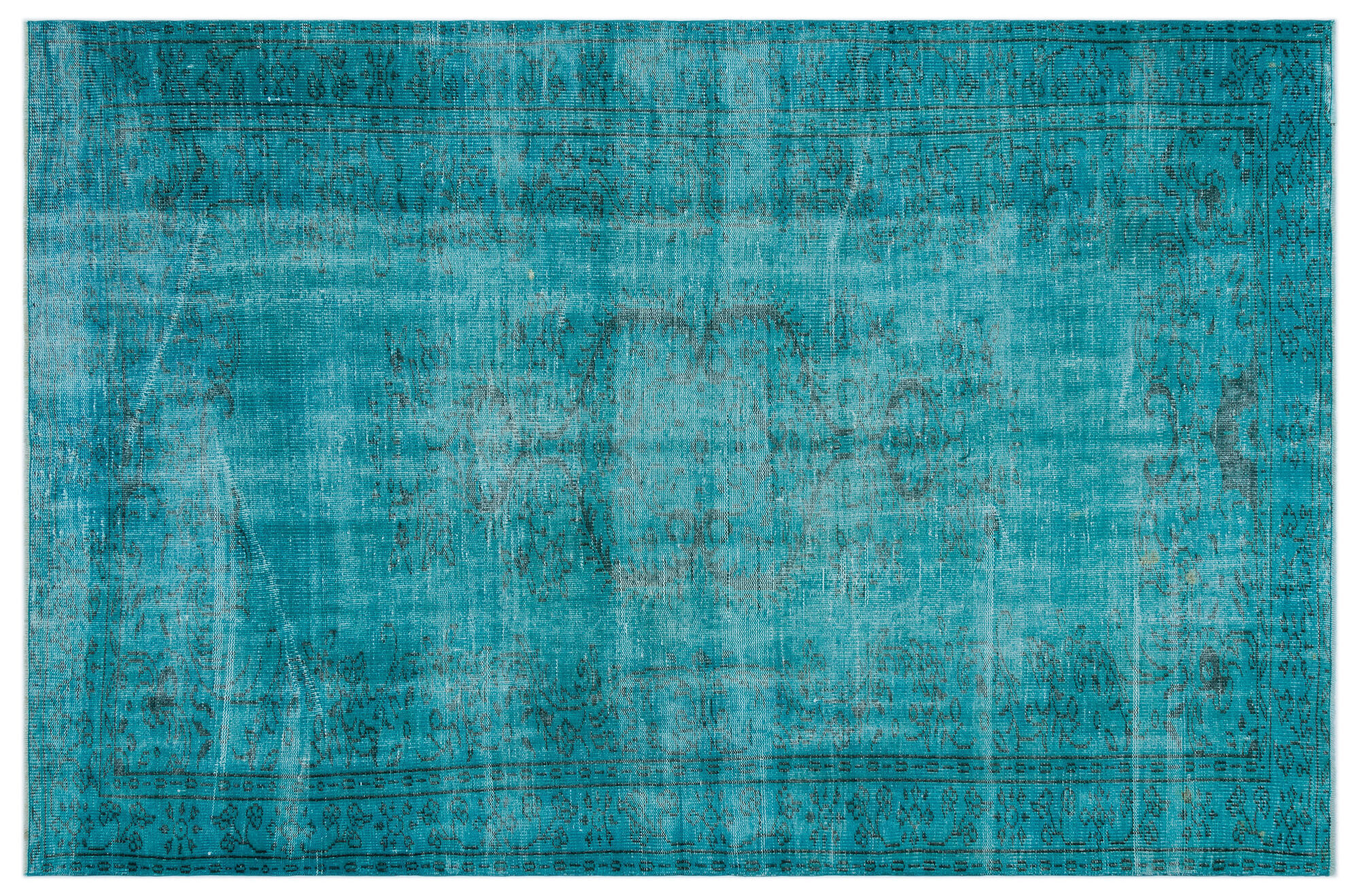 Apex Vintage Halı Turkuaz 24221 185x278cm
