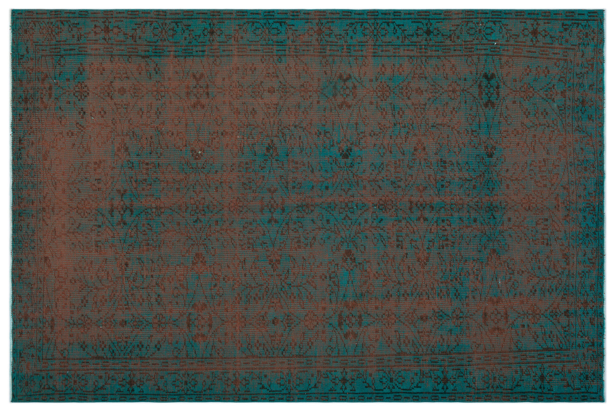Apex Vintage Halı Turkuaz 24256 188x288cm