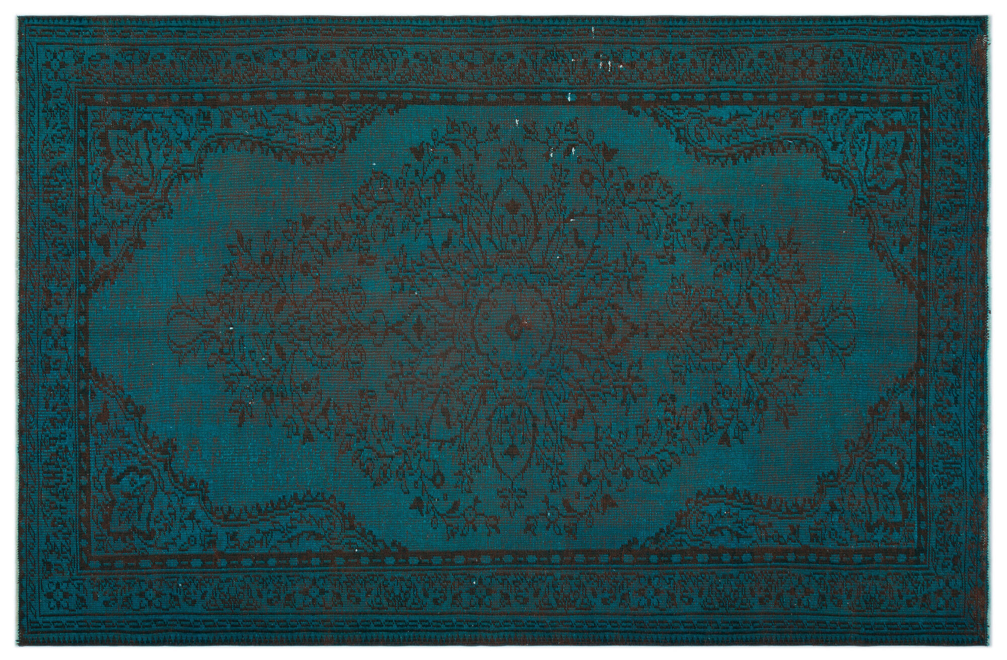 Apex Vintage Halı Turkuaz 24289 195x290cm