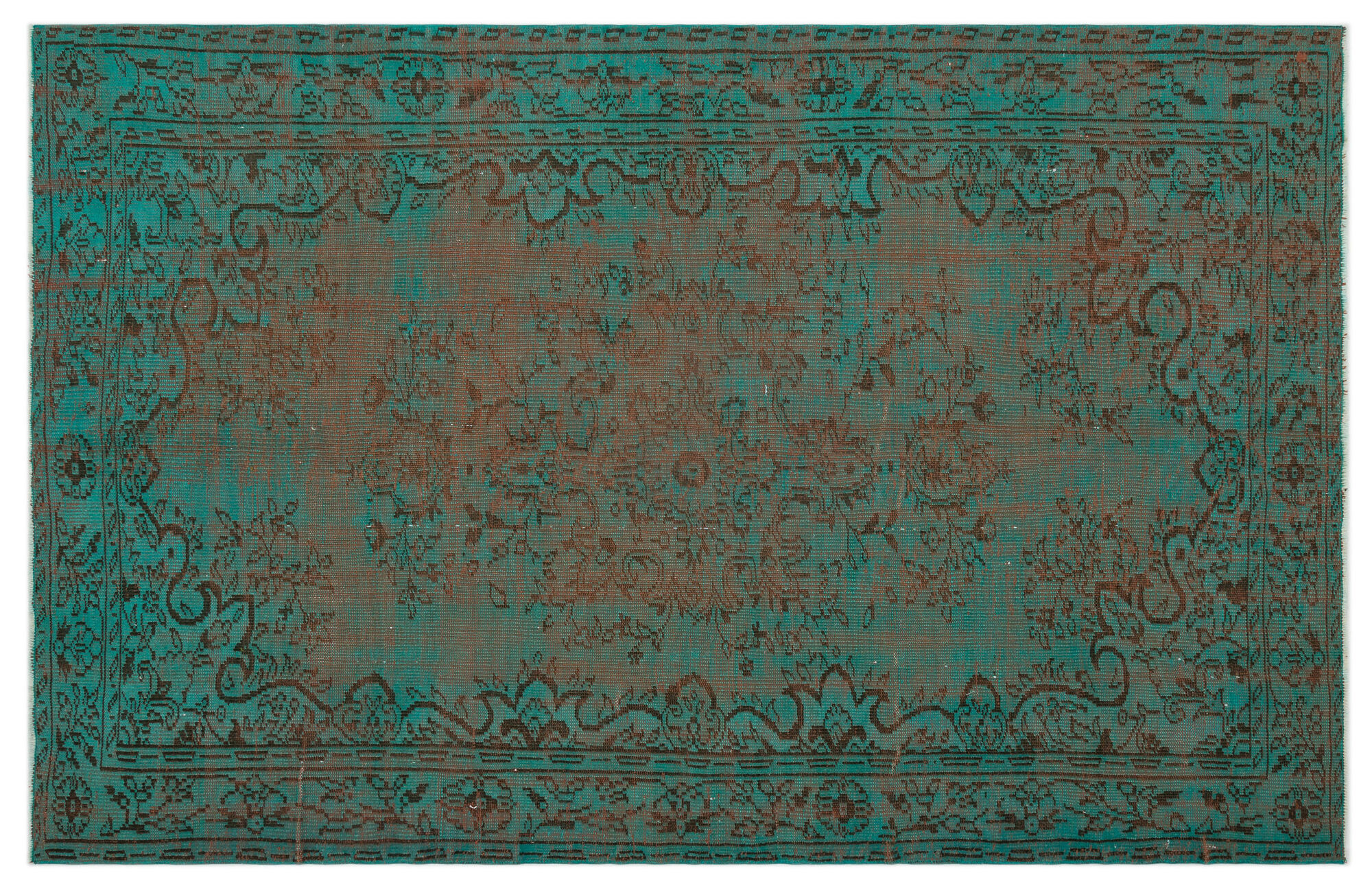 Apex Vintage Halı Turkuaz 24370 171x270cm