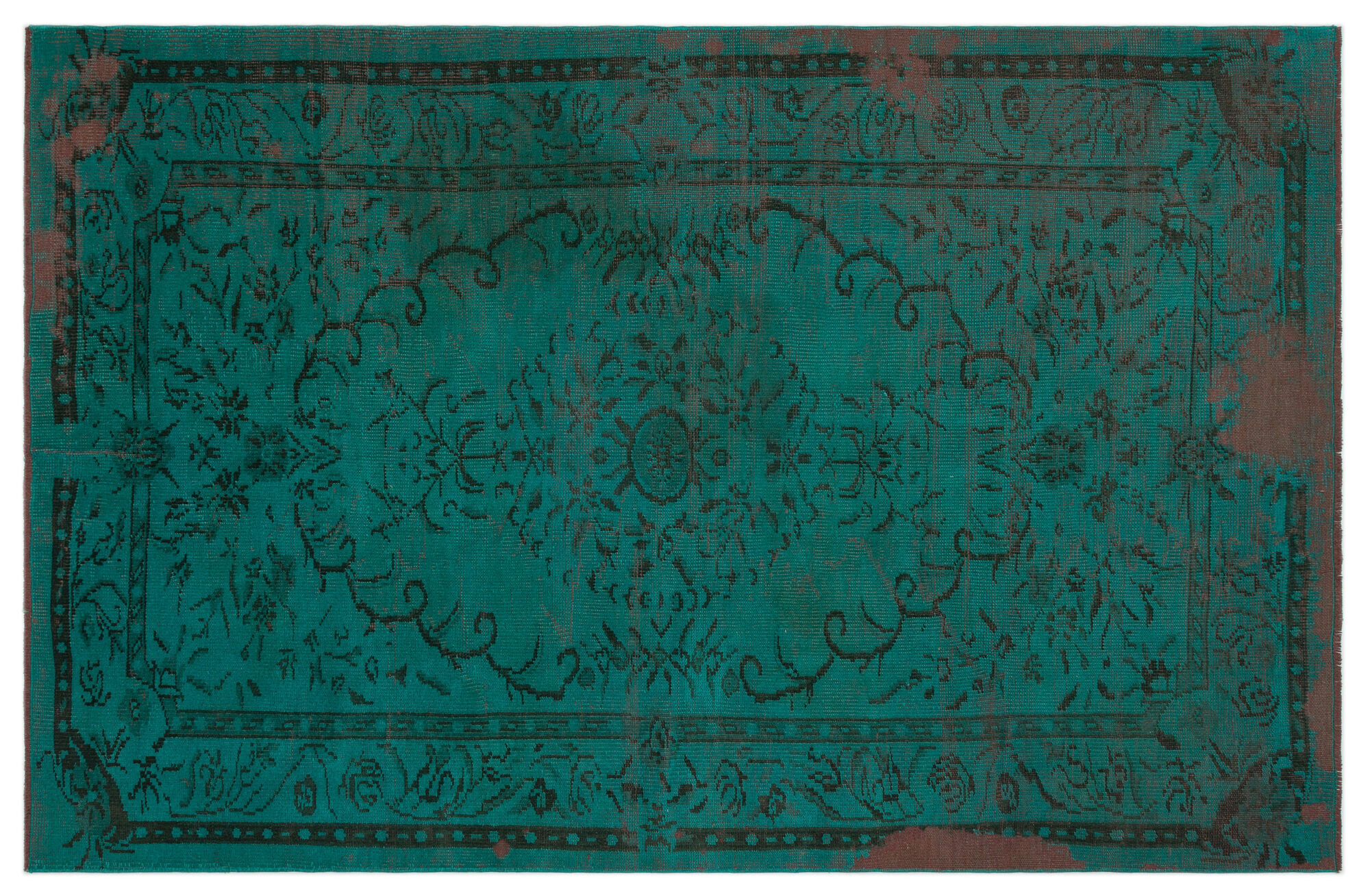 Apex Vintage Halı Turkuaz 24372 171x255cm
