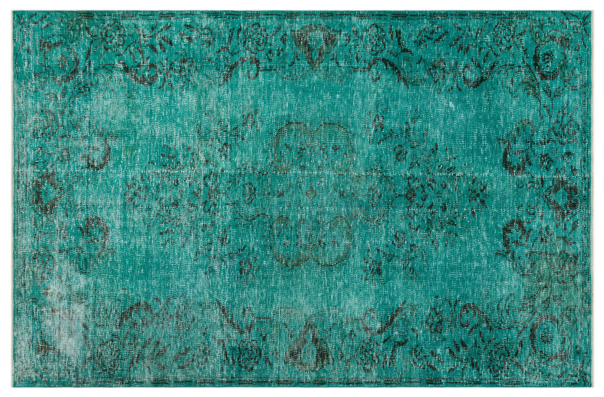 Apex Vintage Halı Turkuaz 24373 173x268cm