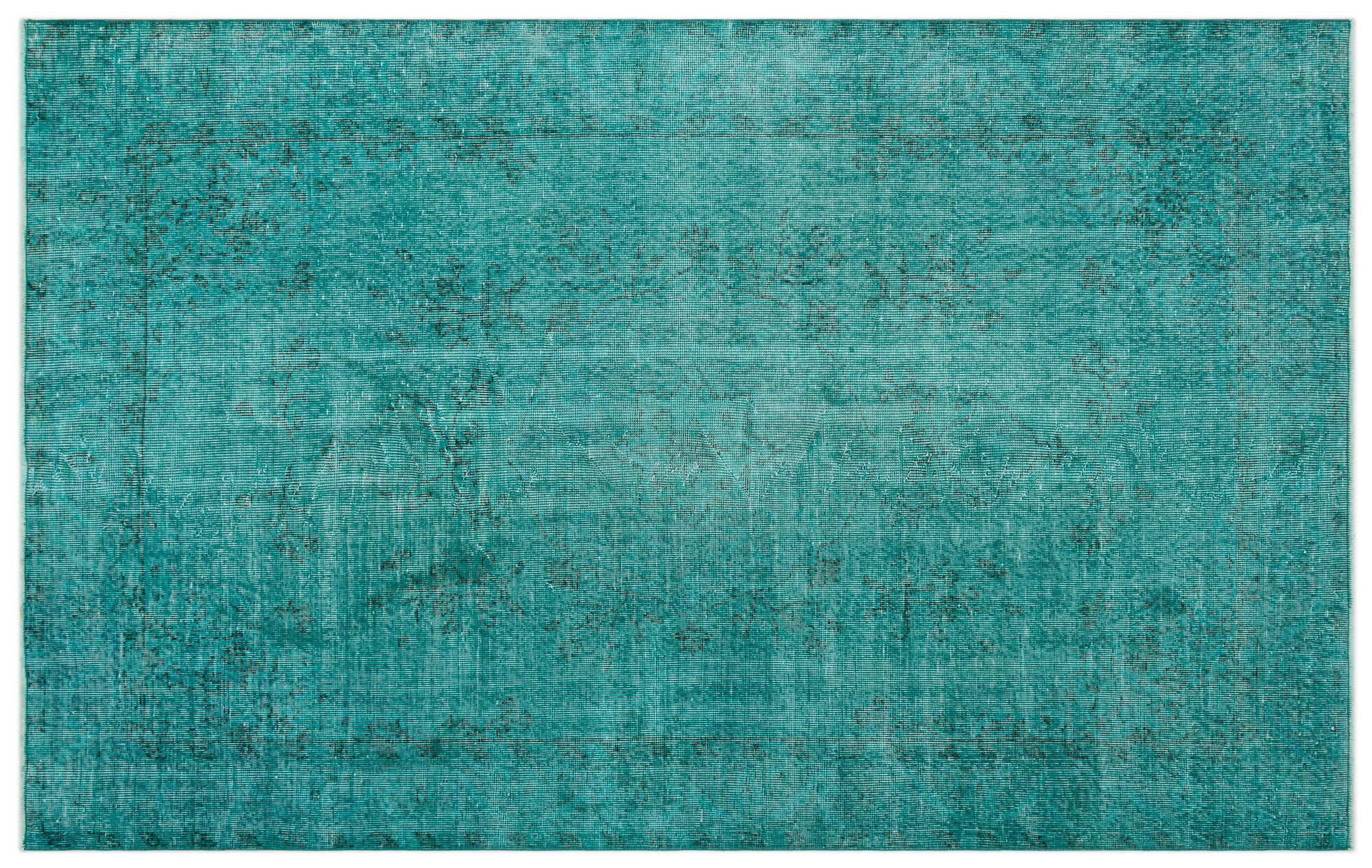 Apex Vintage Halı Turkuaz 24387 167x270cm