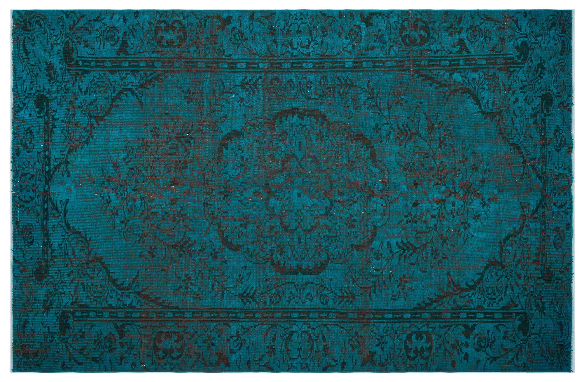 Apex Vintage Halı Turkuaz 25713 186x283cm