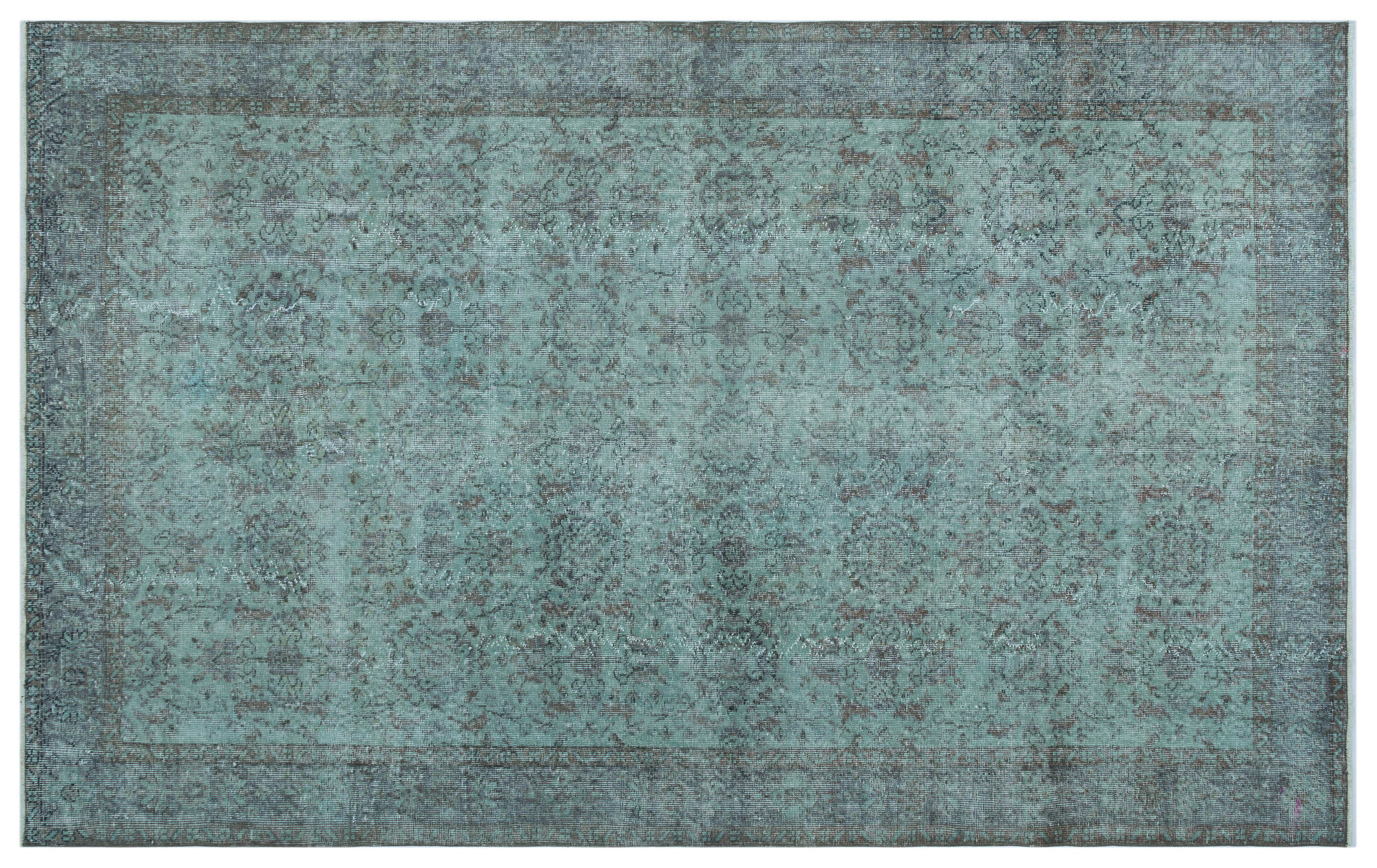 Apex Vintage Halı Turkuaz 25767 185x305cm