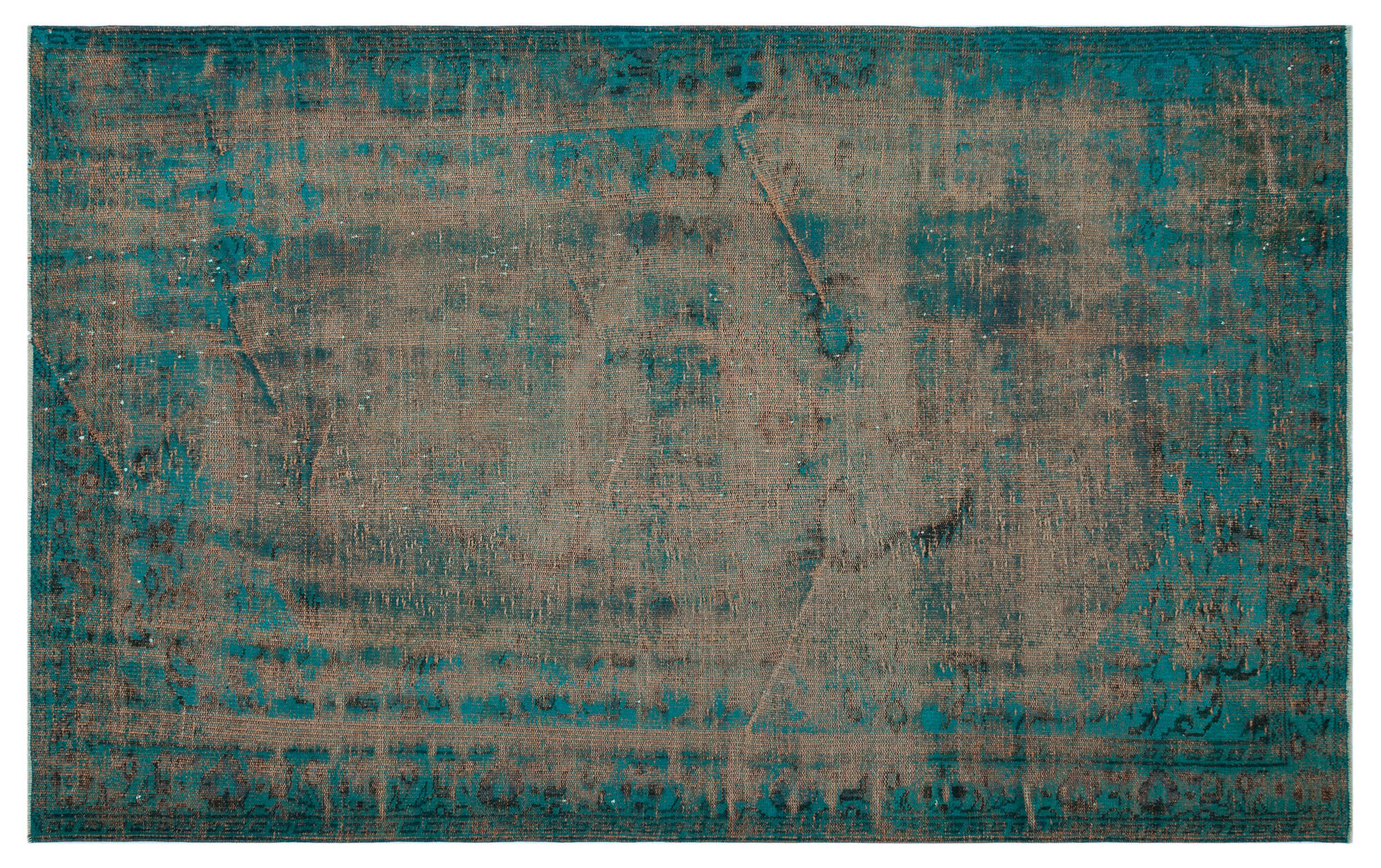 Apex Vintage Halı Turkuaz 27154 168x266cm