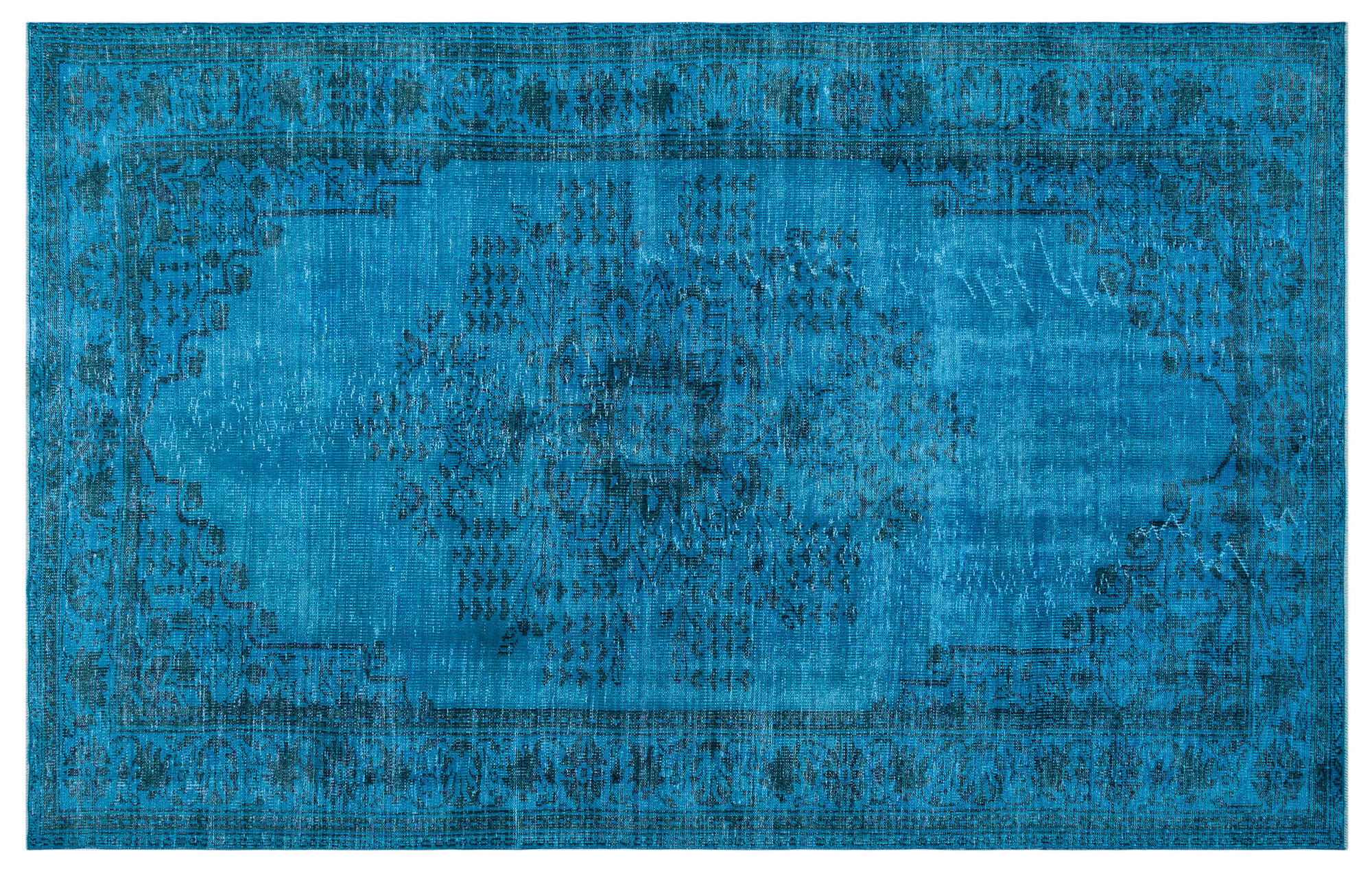 Apex Vintage Halı Turkuaz 27209 190x304cm
