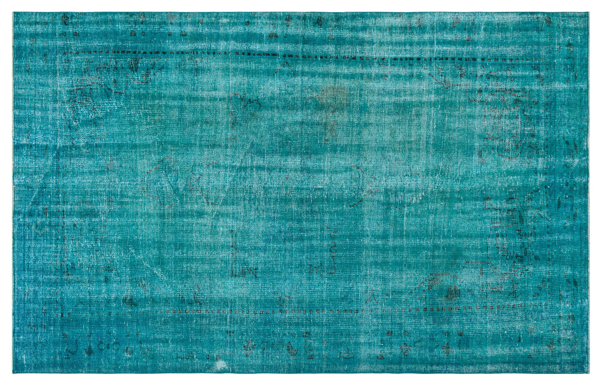 Apex Vintage Halı Turkuaz 27265 170x265cm