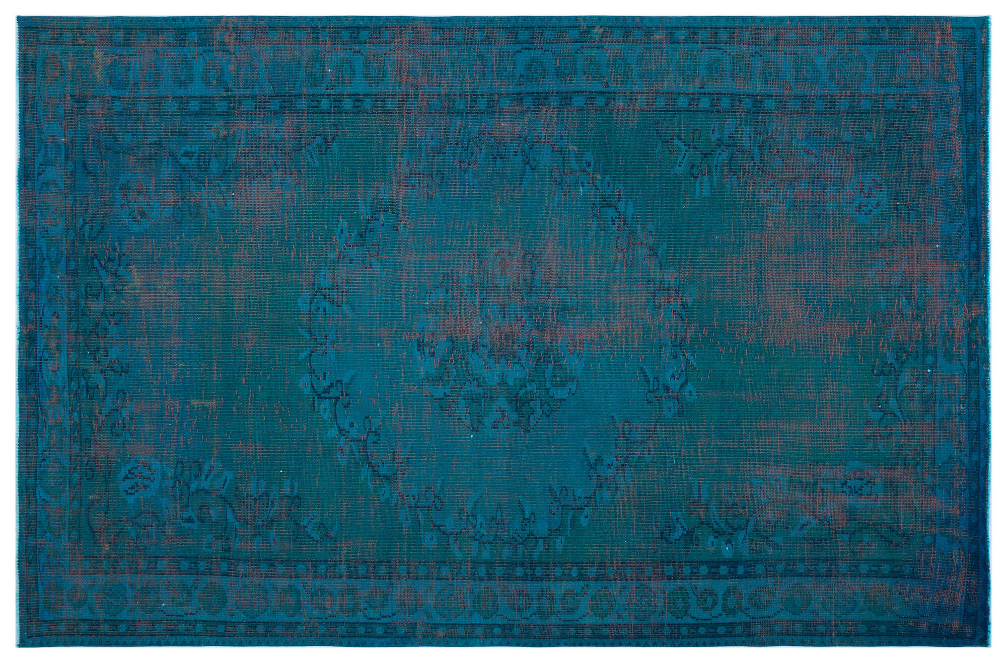 Apex Vintage Halı Turkuaz 27436 180x274cm