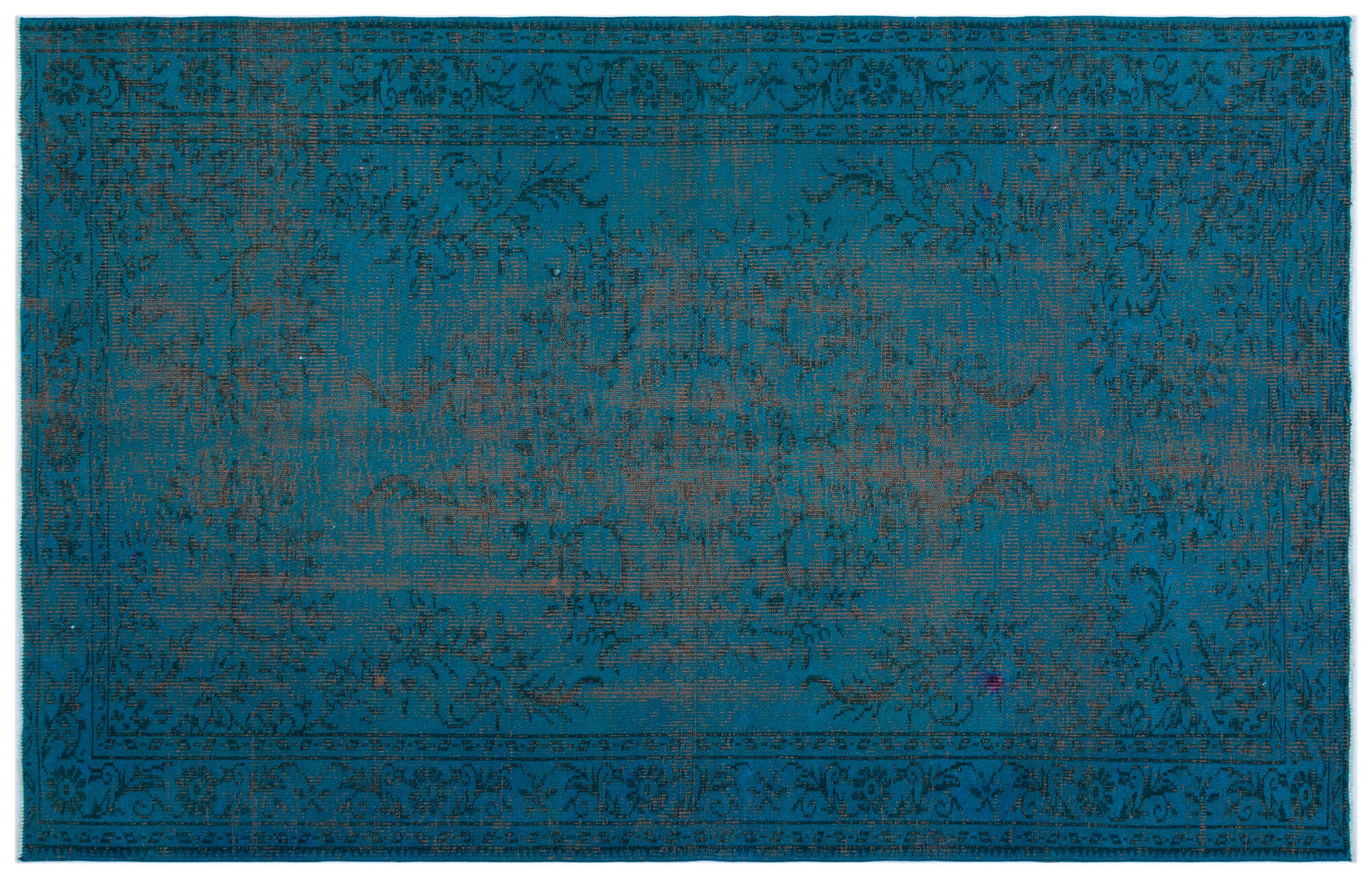 Apex Vintage Halı Turkuaz 27468 166x260cm