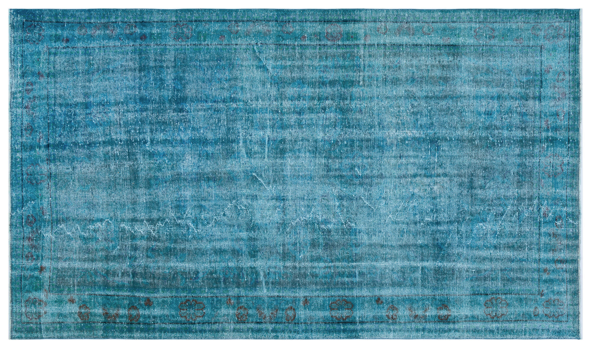 Apex Vintage Halı Turkuaz 27605 172x300cm