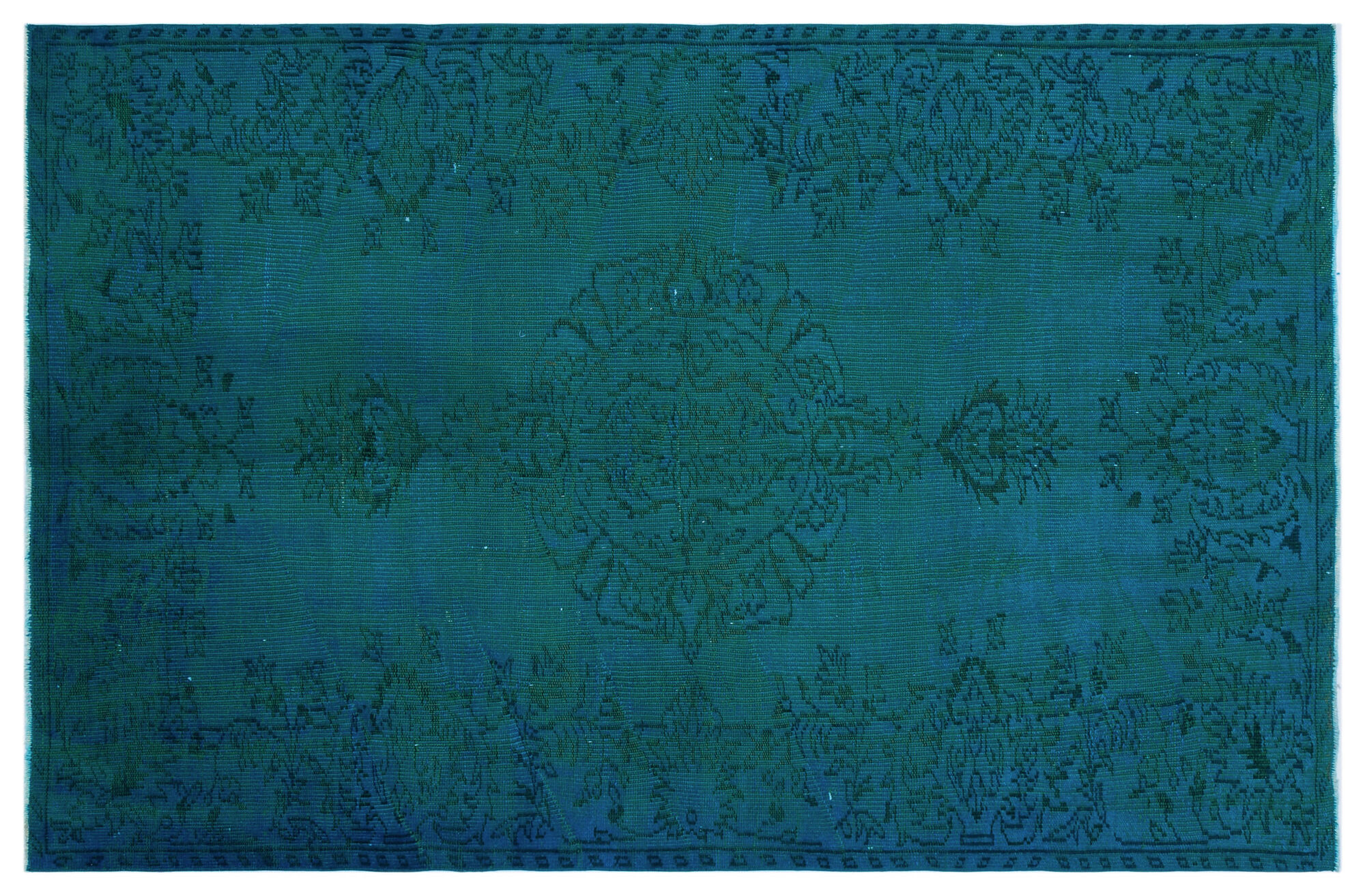 Apex Vintage Halı Turkuaz 27647 161x240cm