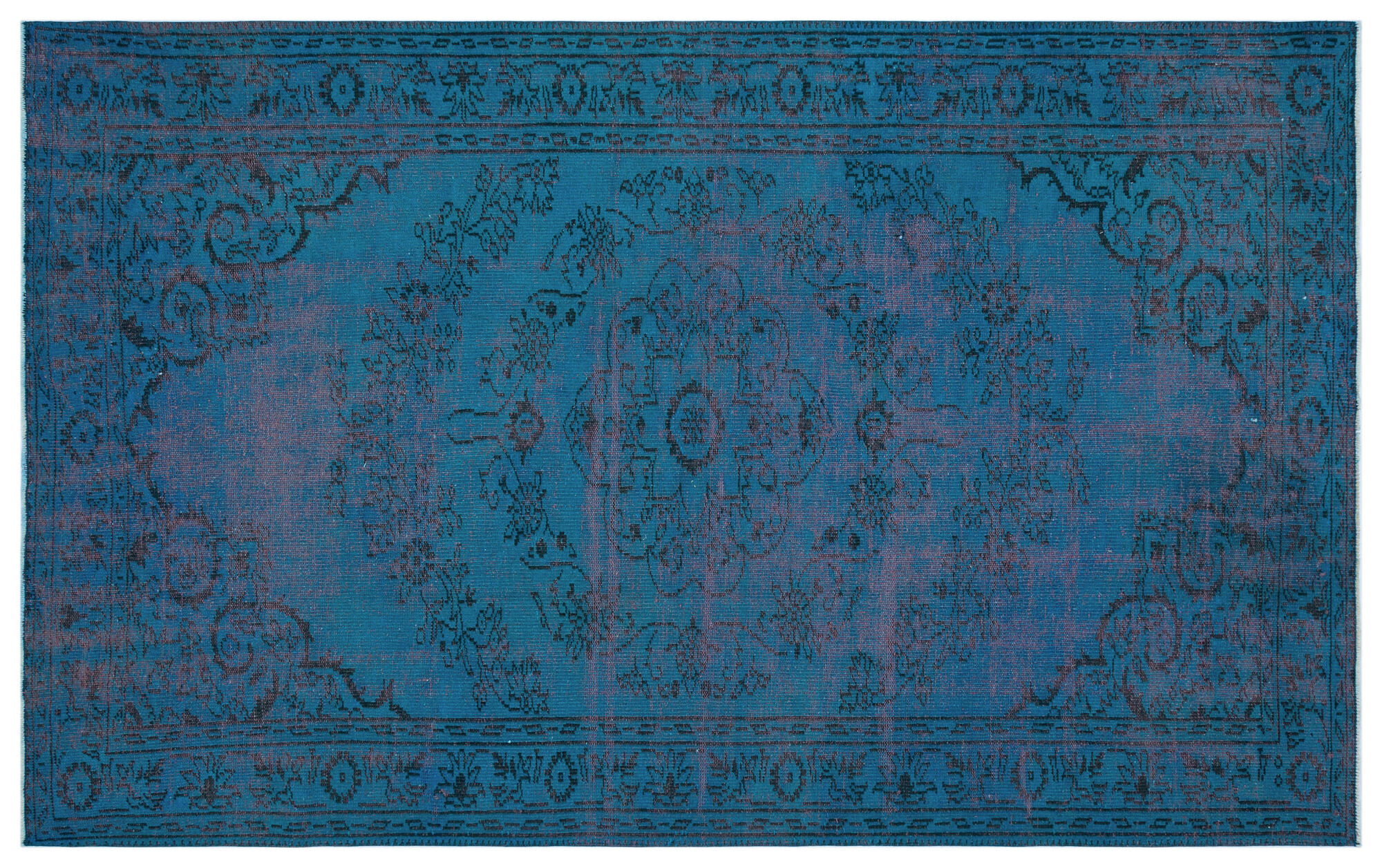 Apex Vintage Halı Turkuaz 27725 178x288cm