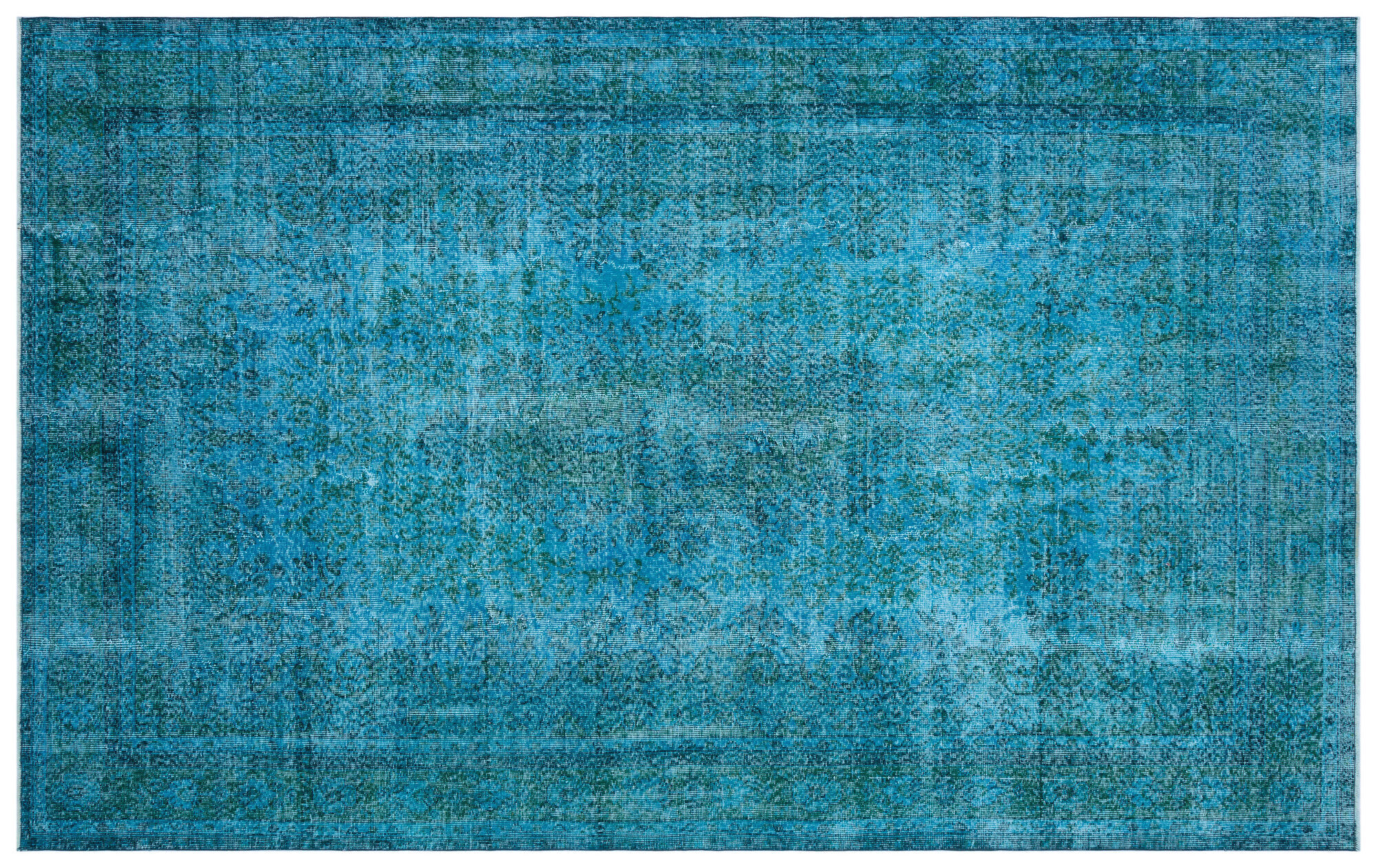 Apex Vintage Halı Turkuaz 27984 202x320cm