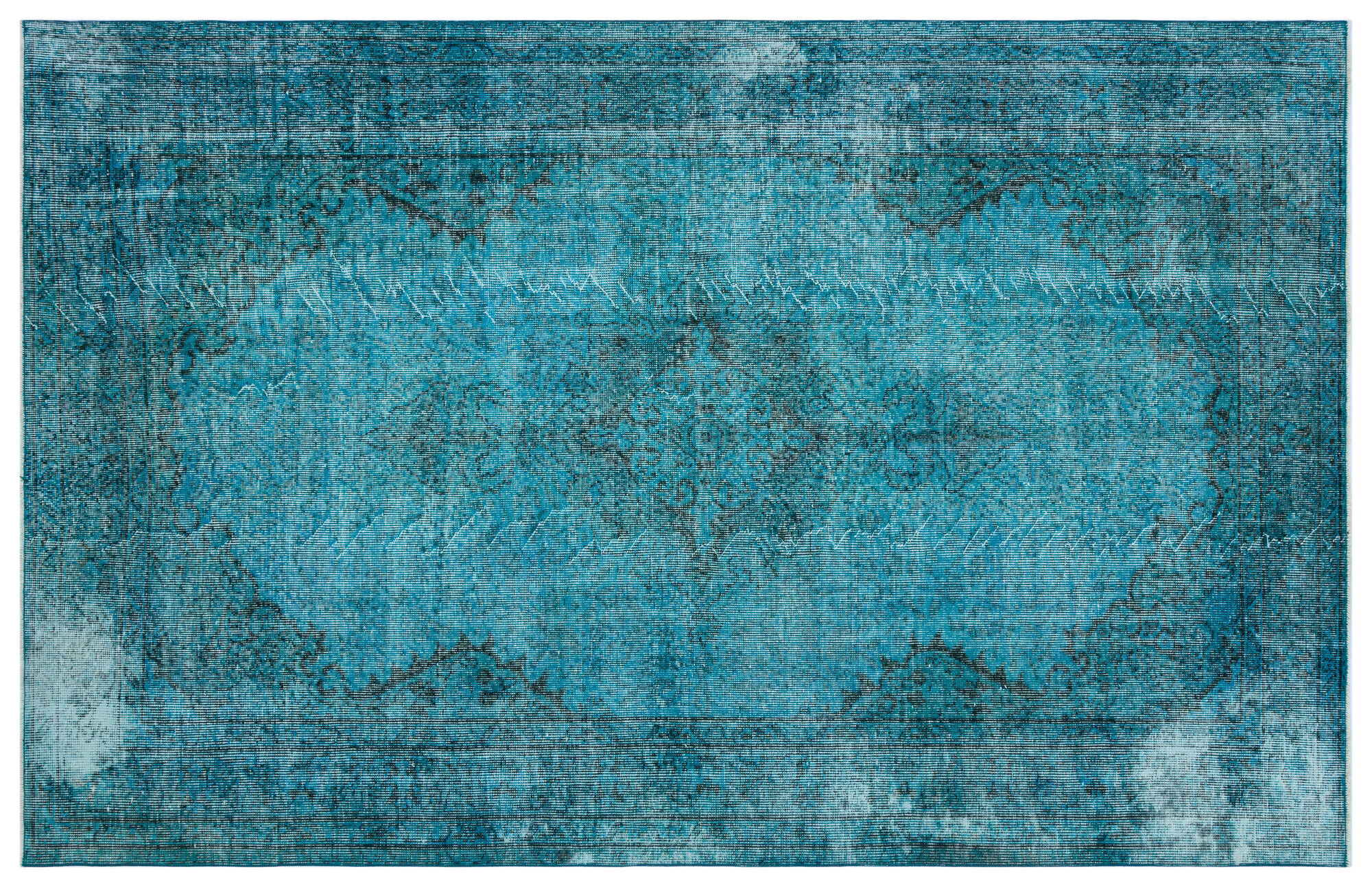Apex Vintage Halı Turkuaz 27988 171x266cm