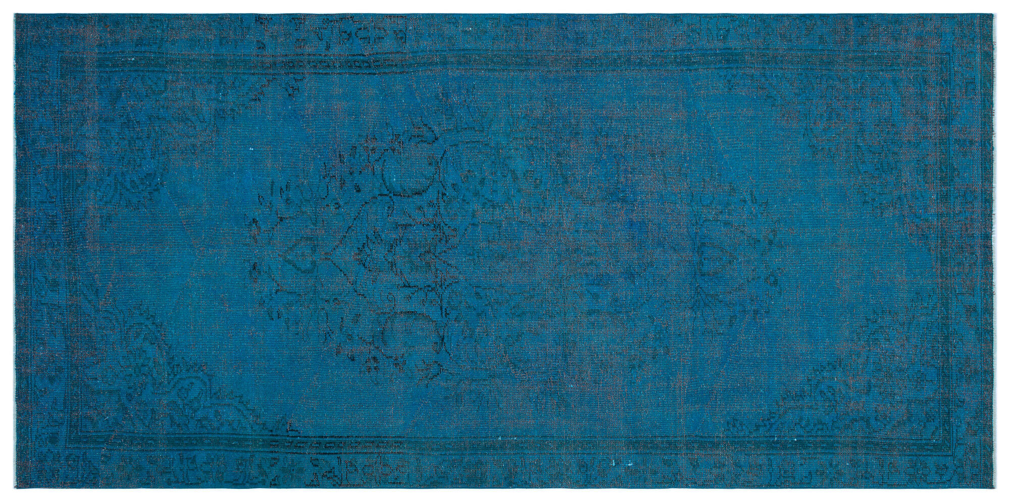 Apex Vintage Halı Turkuaz 27997 146x297cm