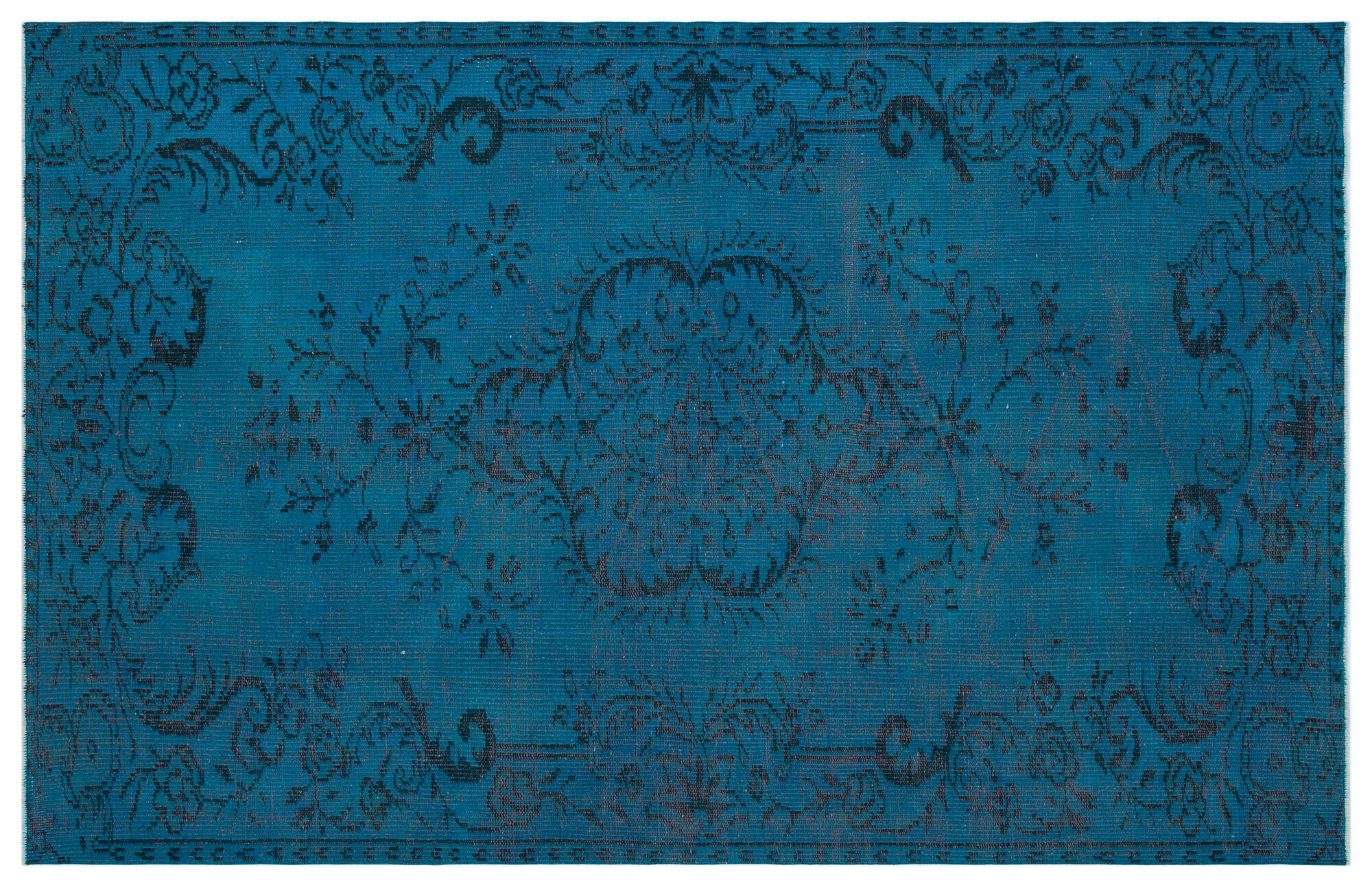 Apex Vintage Halı Turkuaz 28015 154x243cm