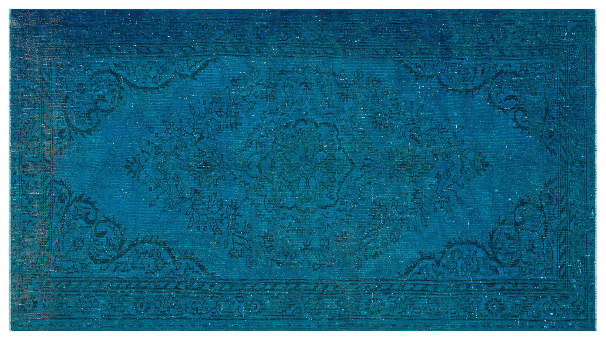 Apex Vintage Halı Turkuaz 28062 141x268cm