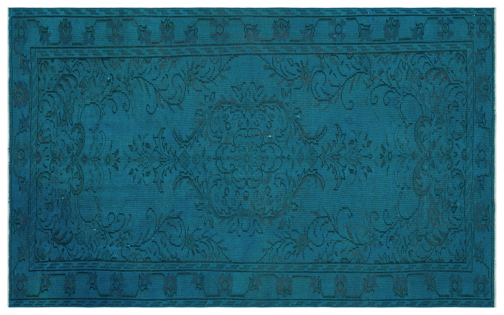 Apex Vintage Halı Turkuaz 28072 160x259cm
