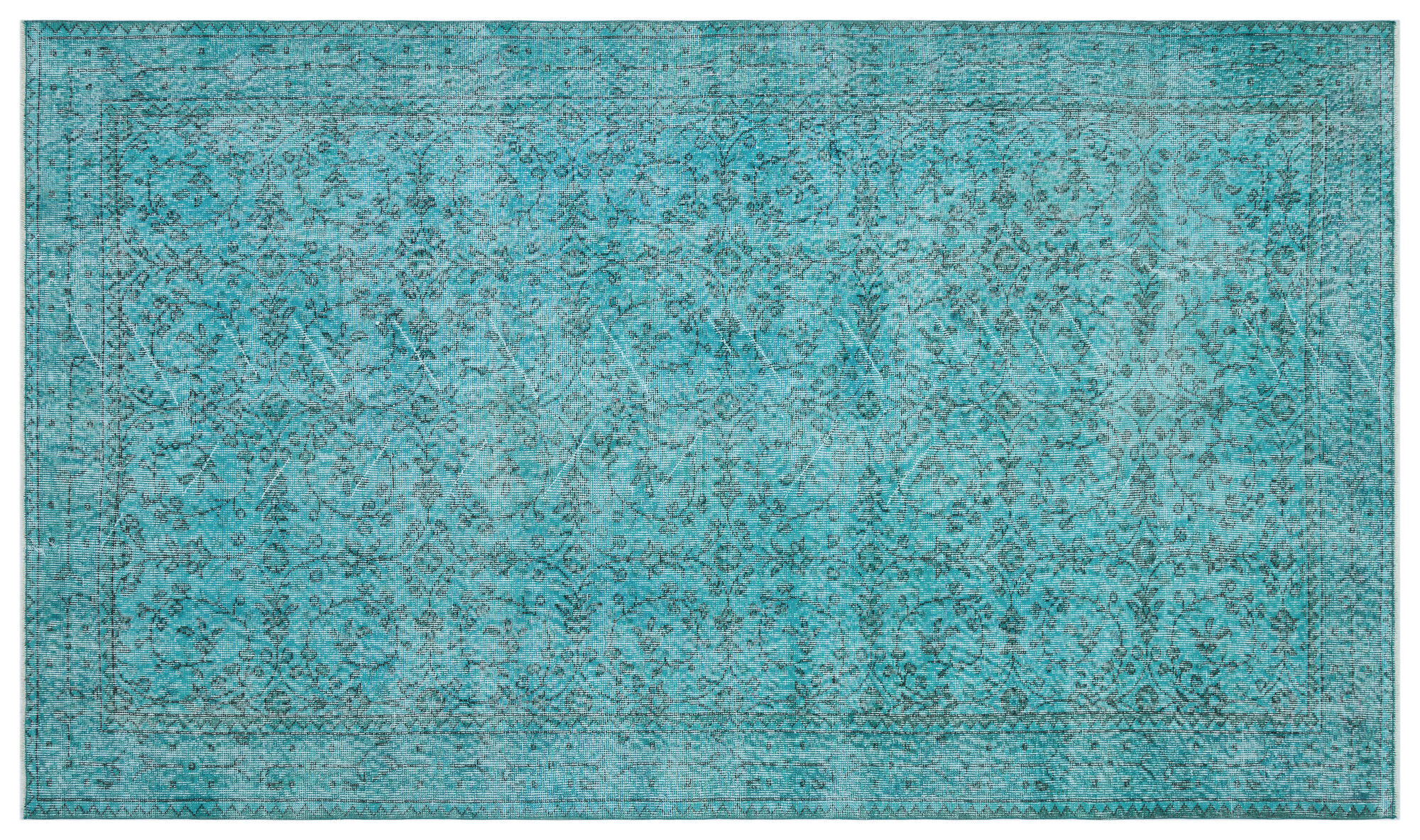 Apex Vintage Halı Turkuaz 28388 159x278cm