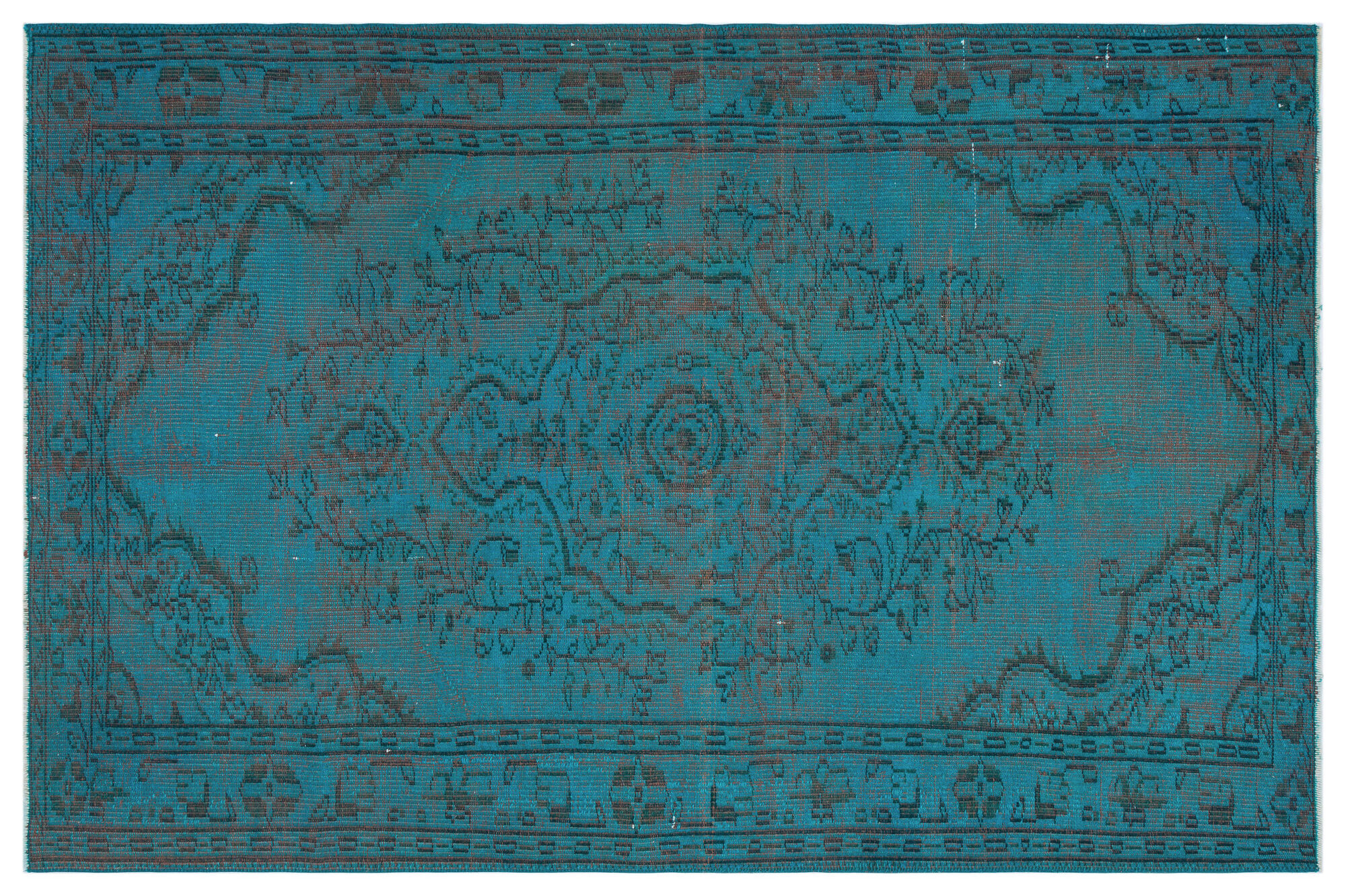 Apex Vintage Halı Turkuaz 28572 156x237cm