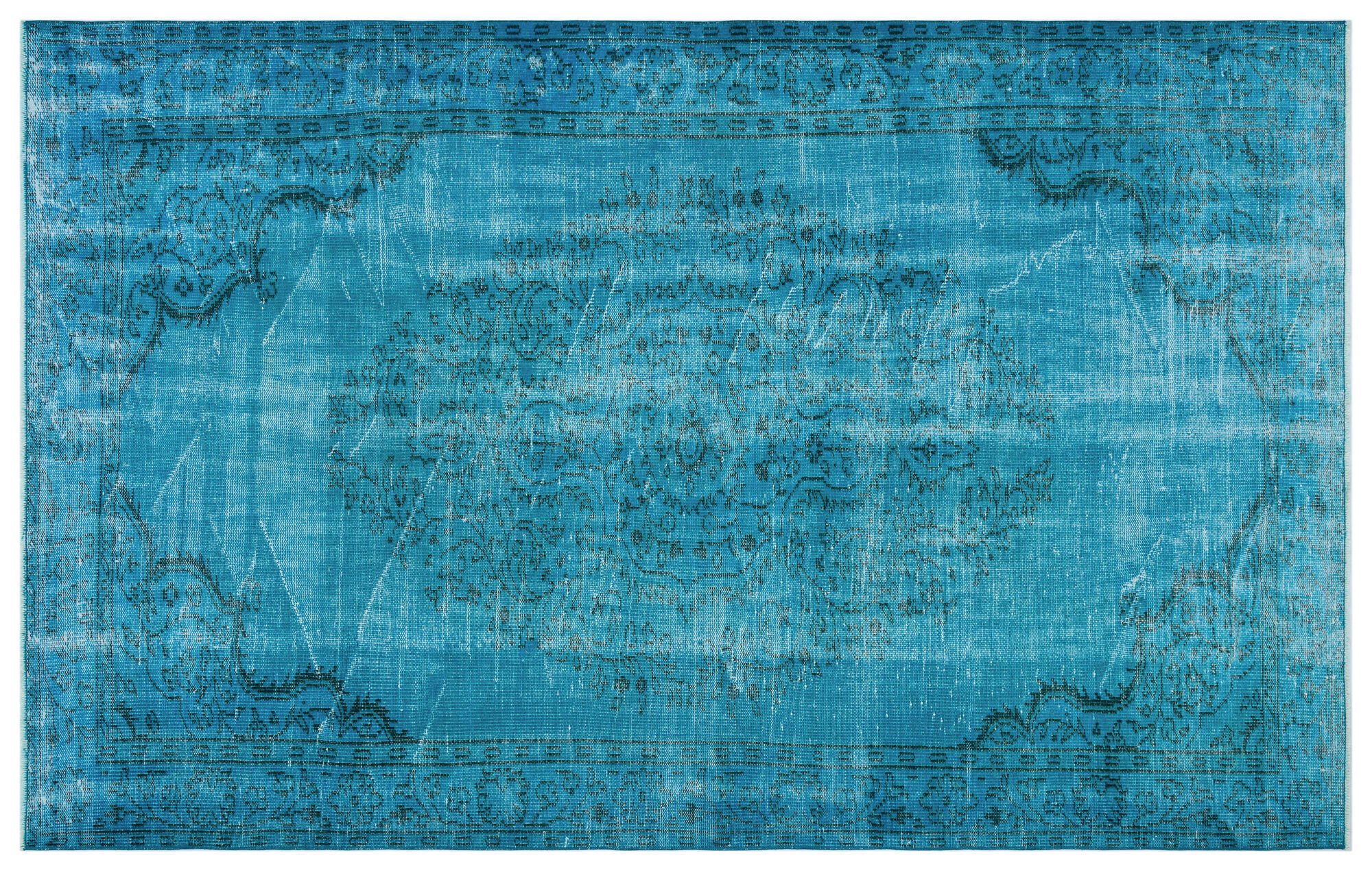 Apex Vintage Halı Turkuaz 28592 177x280cm