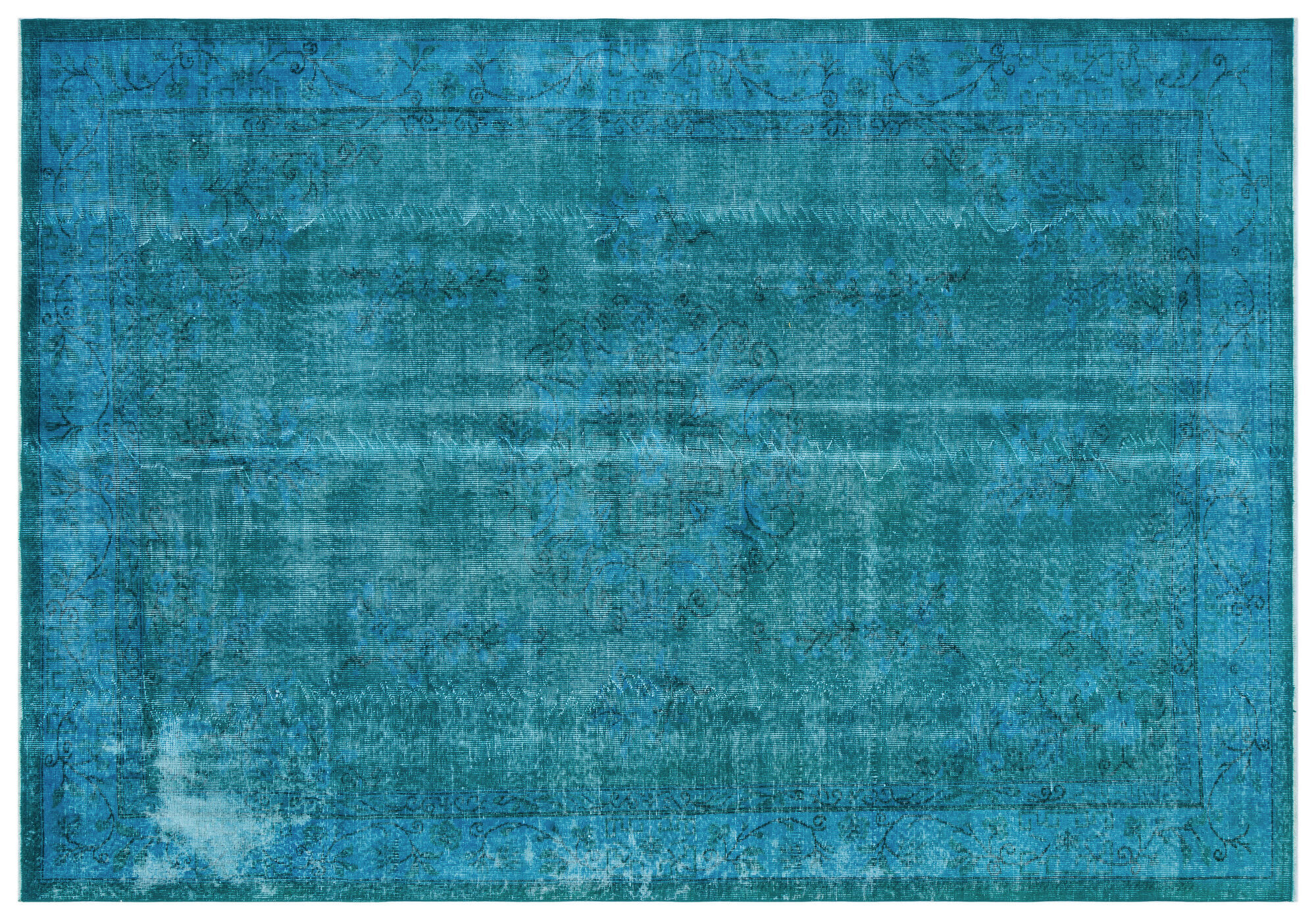 Apex Vintage Halı Turkuaz 28894 208x300cm