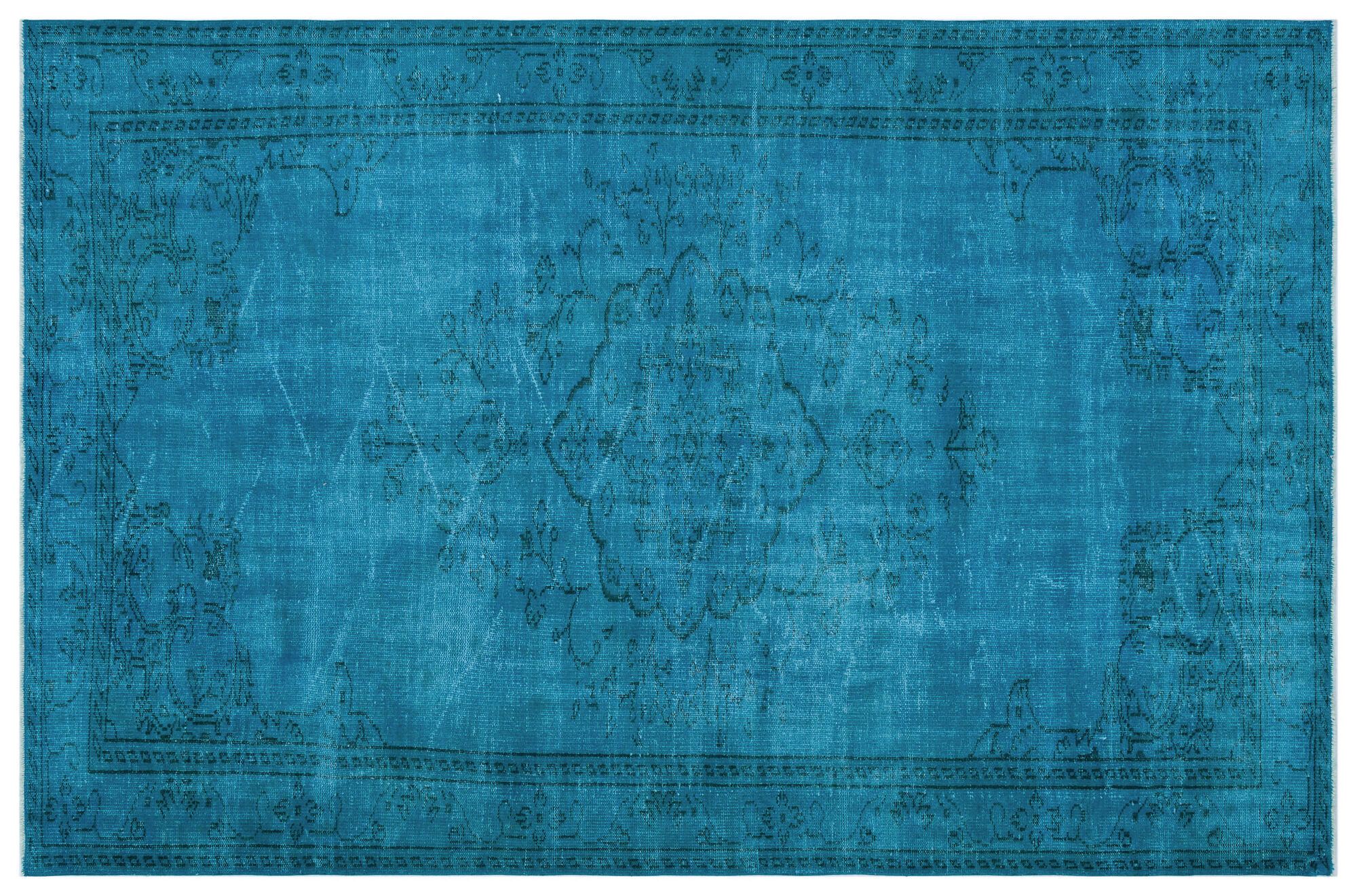 Apex Vintage Halı Turkuaz 28952 175x267cm