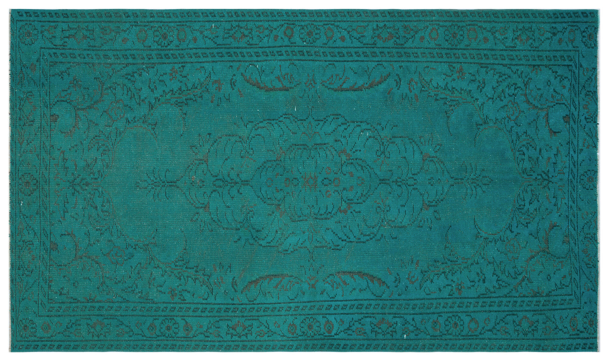 Apex Vintage Halı Turkuaz 29034 164x280cm