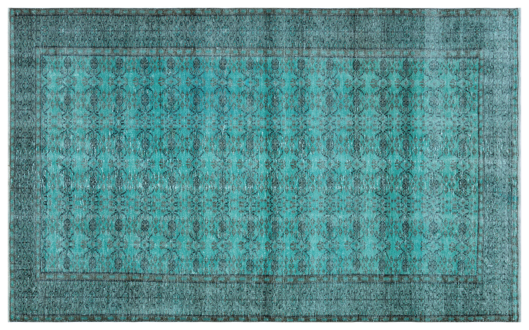 Apex Vintage Halı Turkuaz 29044 167x268cm