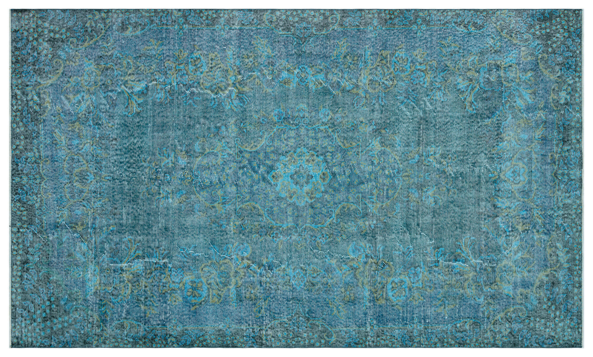 Apex Vintage Halı Turkuaz 29647 175x286cm