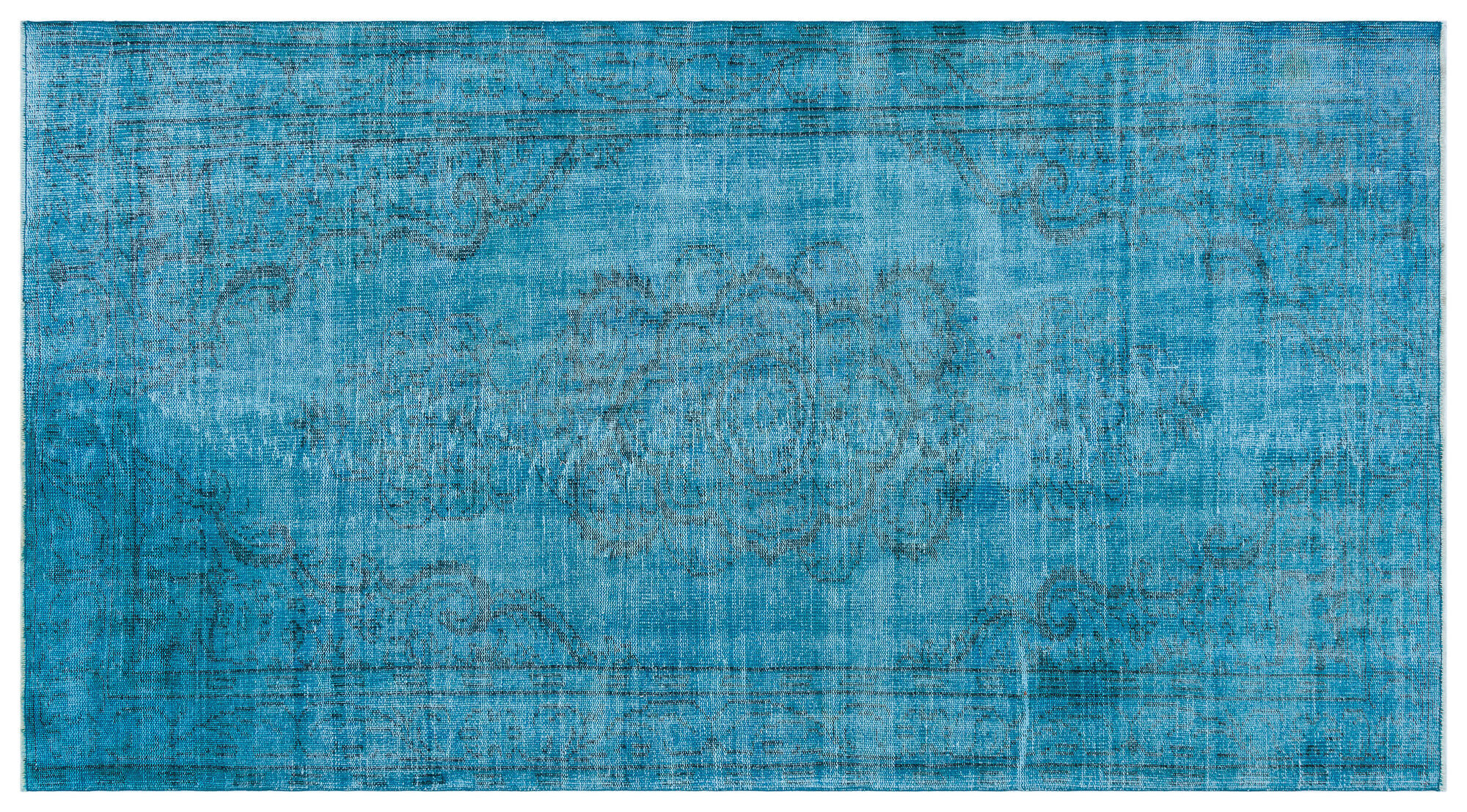 Apex Vintage Halı Turkuaz 29662 146x272cm