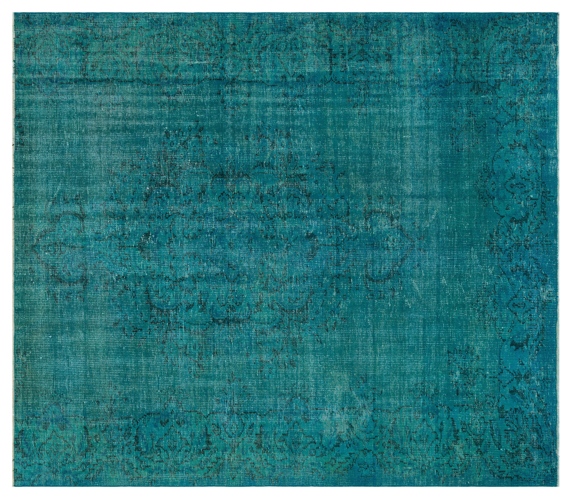 Apex Vintage Halı Turkuaz 29668 223x250cm
