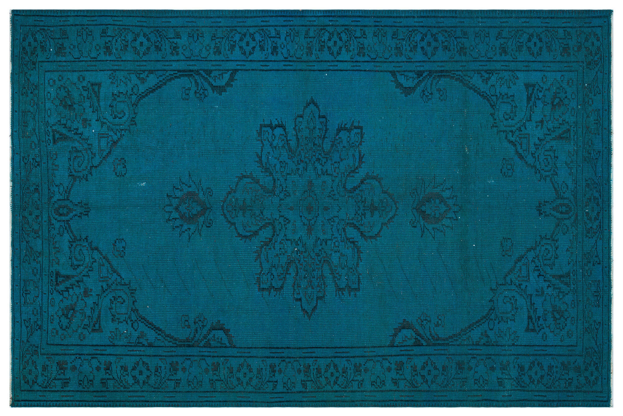 Apex Vintage Halı Turkuaz 29681 187x285cm