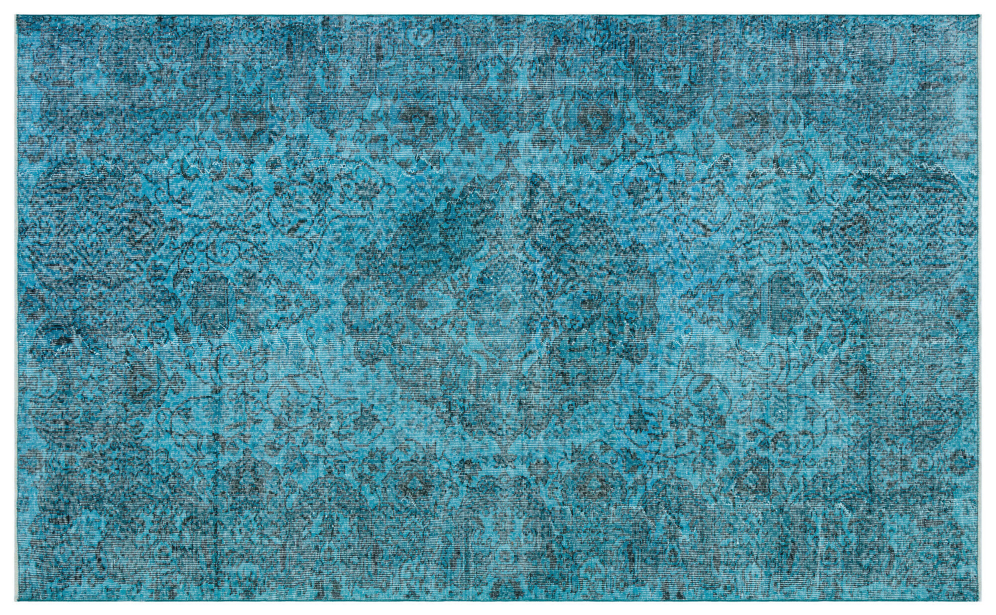 Apex Vintage Halı Turkuaz 29691 166x272cm