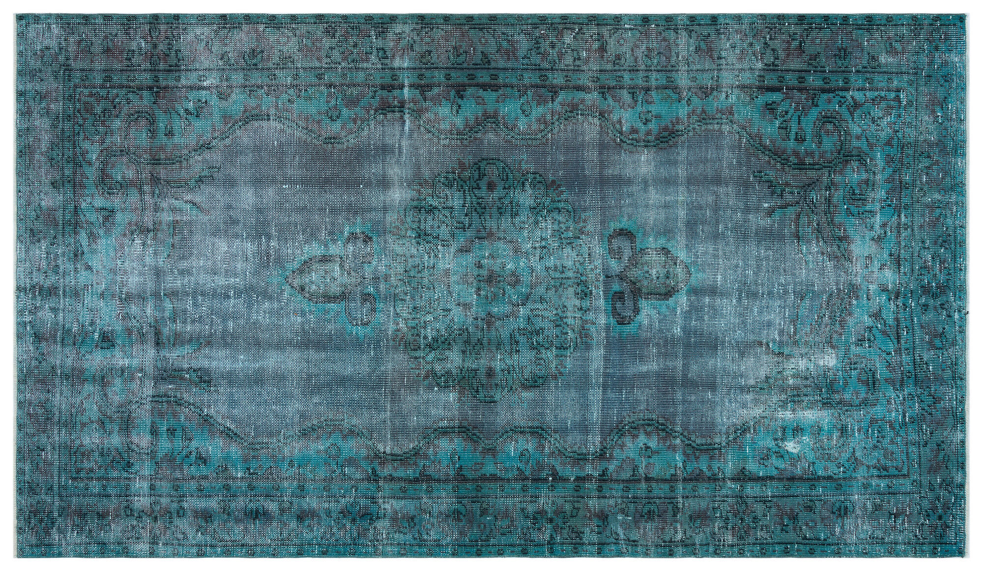 Apex Vintage Halı Turkuaz 29732 157x274cm