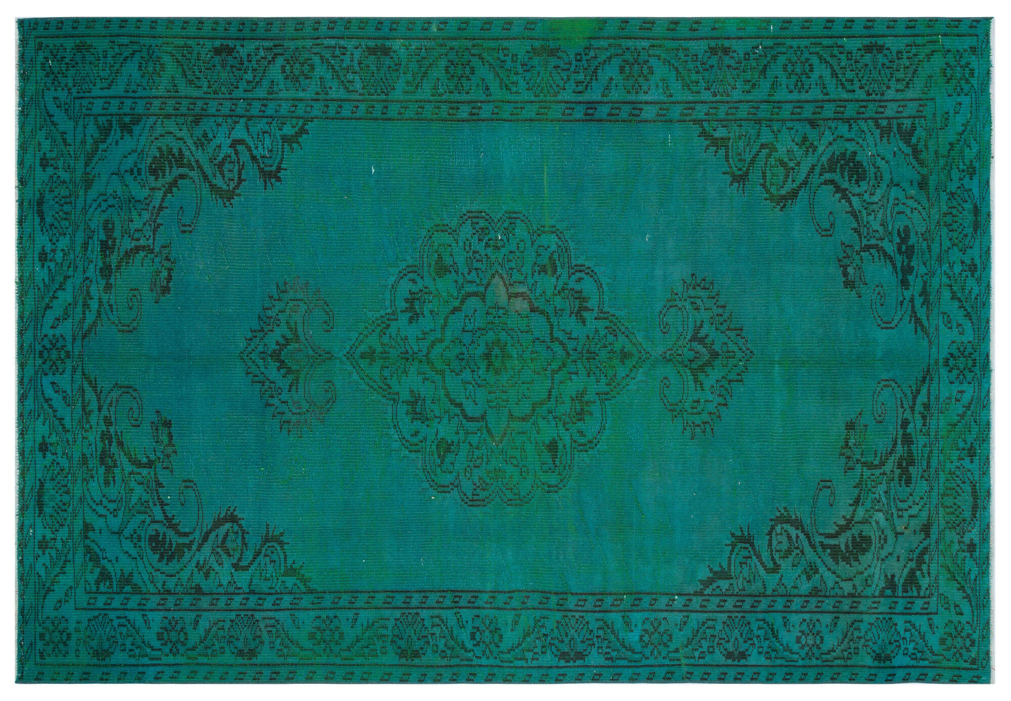 Apex Vintage Halı Turkuaz 29984 178x255cm