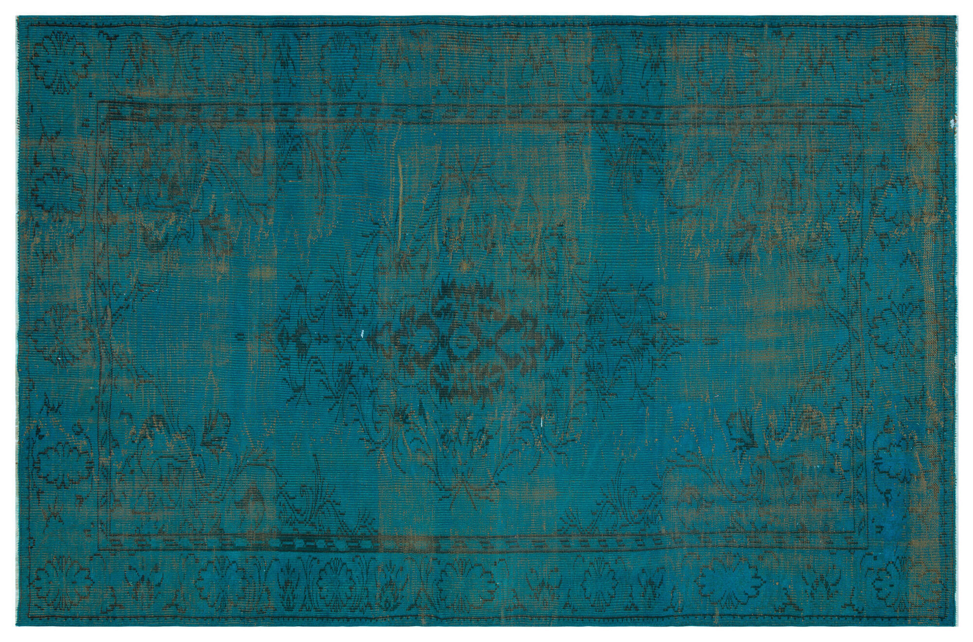 Apex Vintage Halı Turkuaz 31004 175x270cm