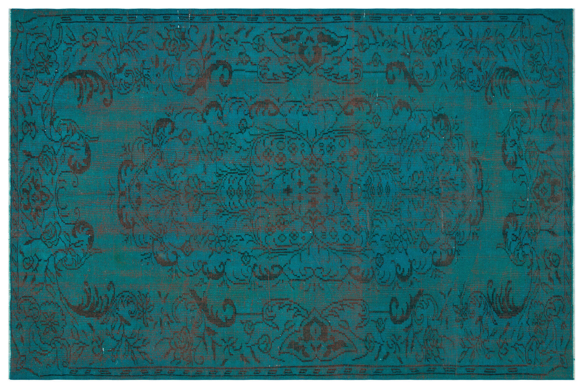 Apex Vintage Halı Turkuaz 31018 175x272cm