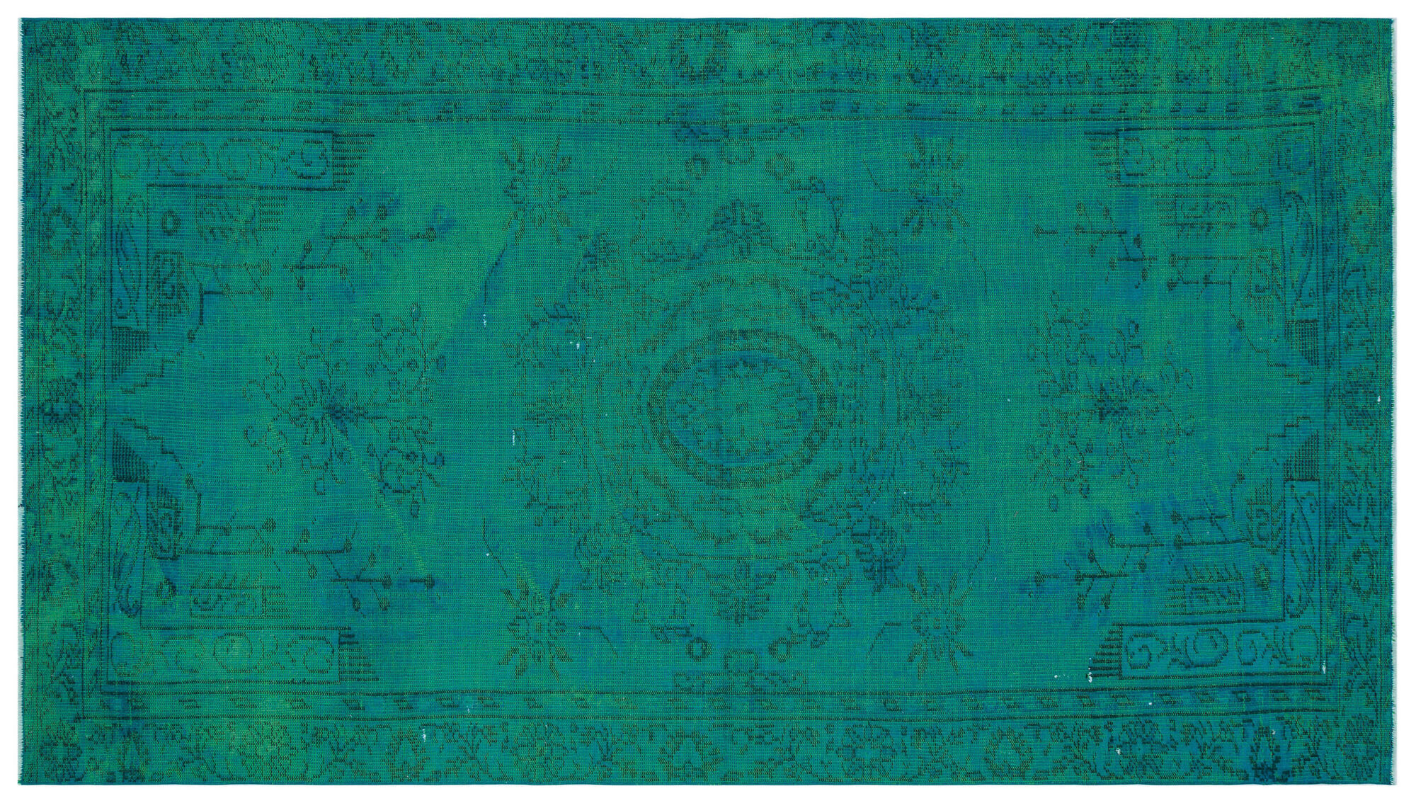 Apex Vintage Halı Turkuaz 31026 168x290cm