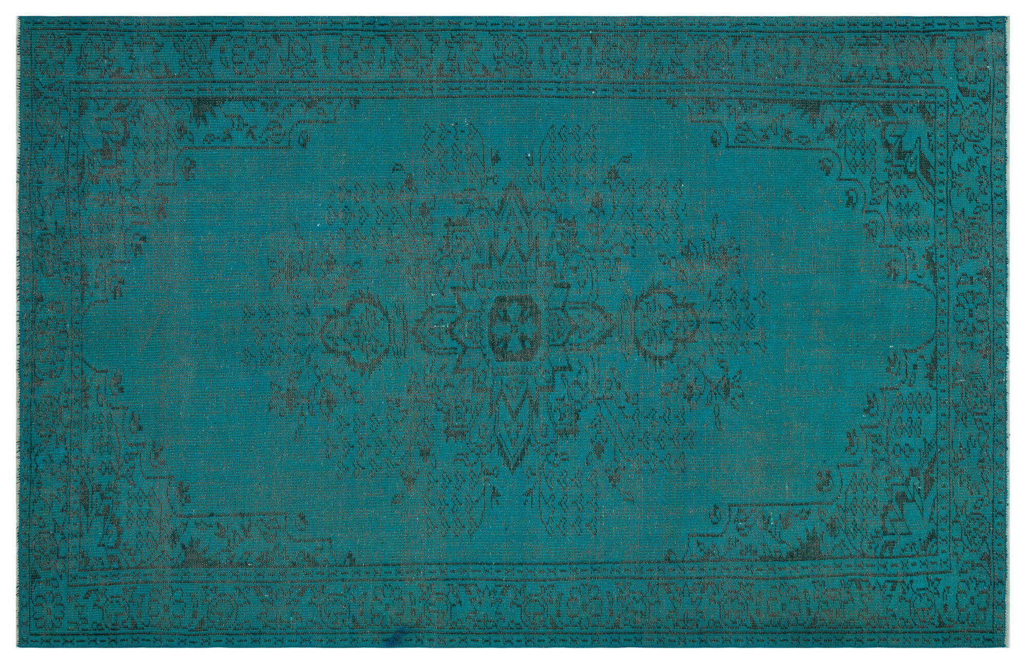Apex Vintage Halı Turkuaz 31038 180x280cm