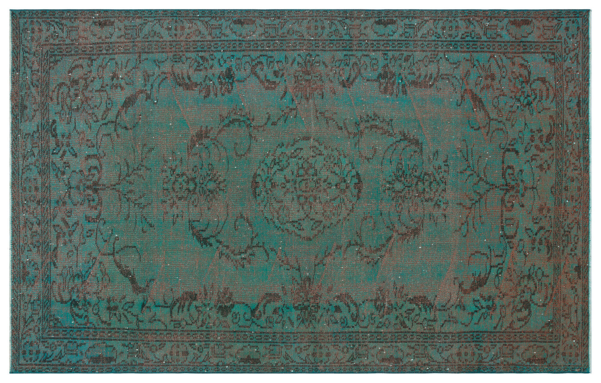 Apex Vintage Halı Turkuaz 31040 168x263cm