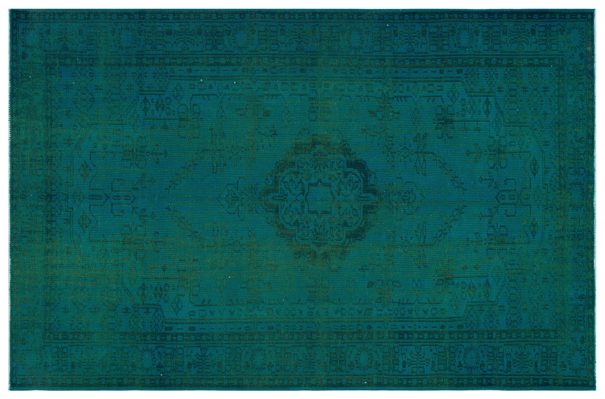 Apex Vintage Halı Turkuaz 31043 188x286cm