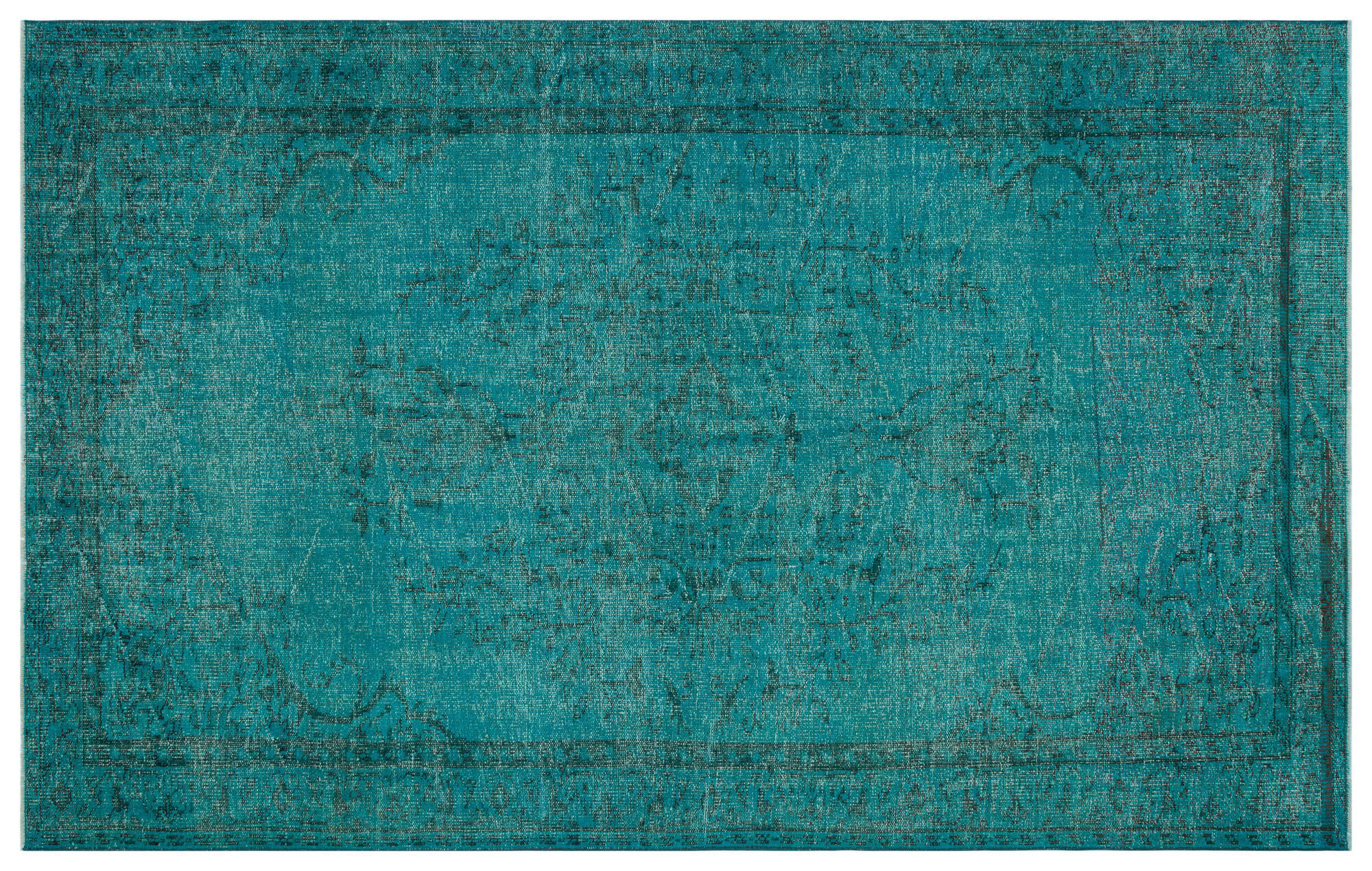 Apex Vintage Halı Turkuaz 31044 180x282cm
