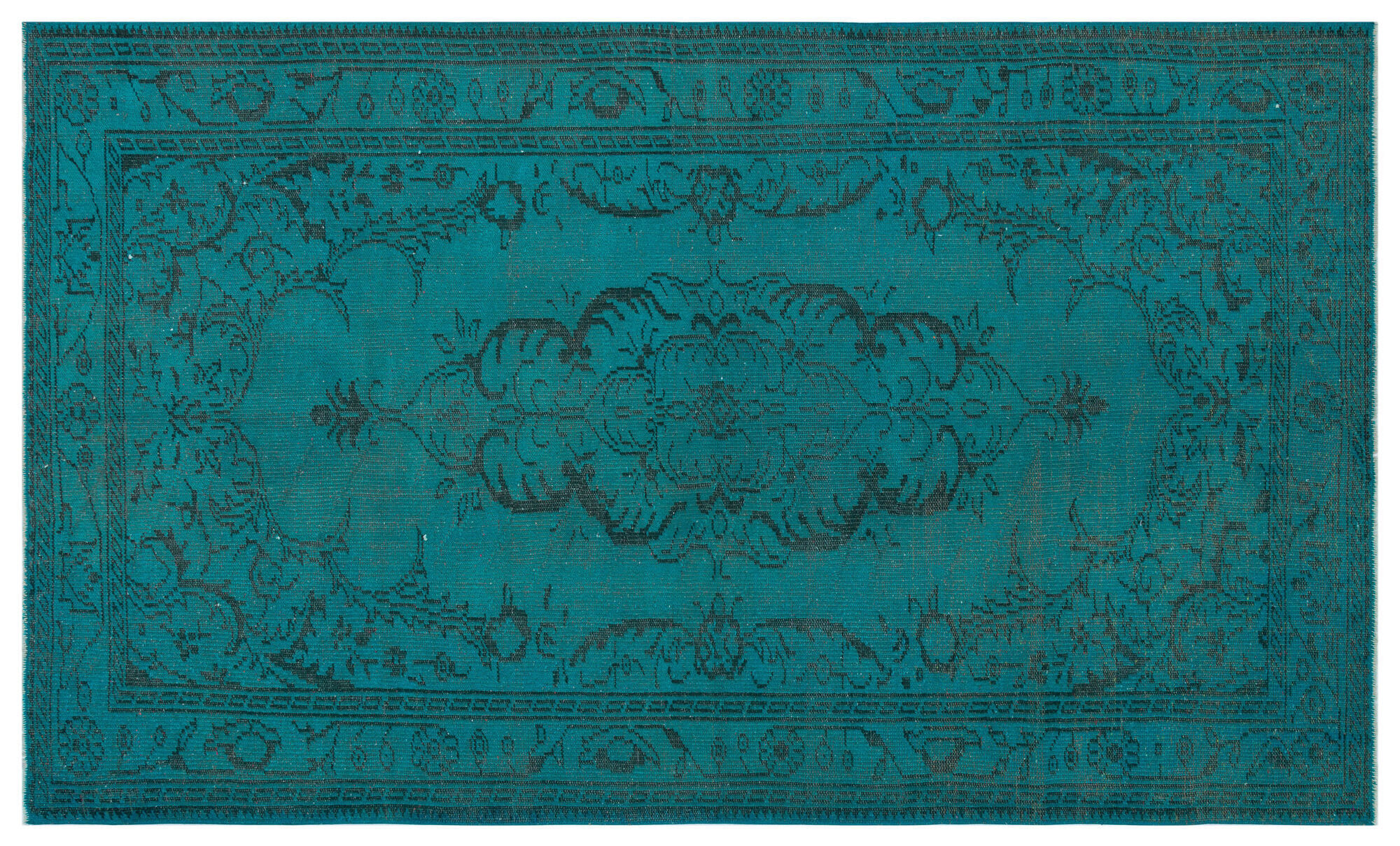 Apex Vintage Halı Turkuaz 31059 156x263cm