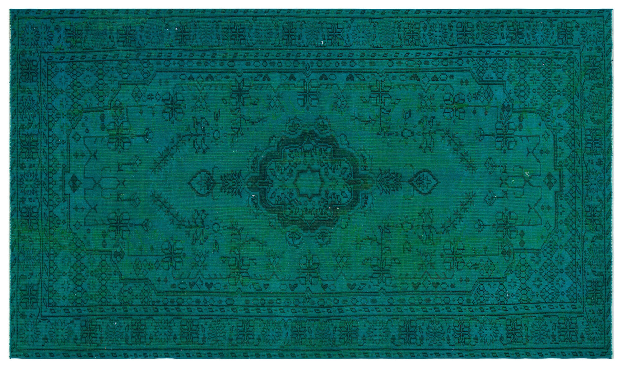 Apex Vintage Halı Turkuaz 31073 176x291cm