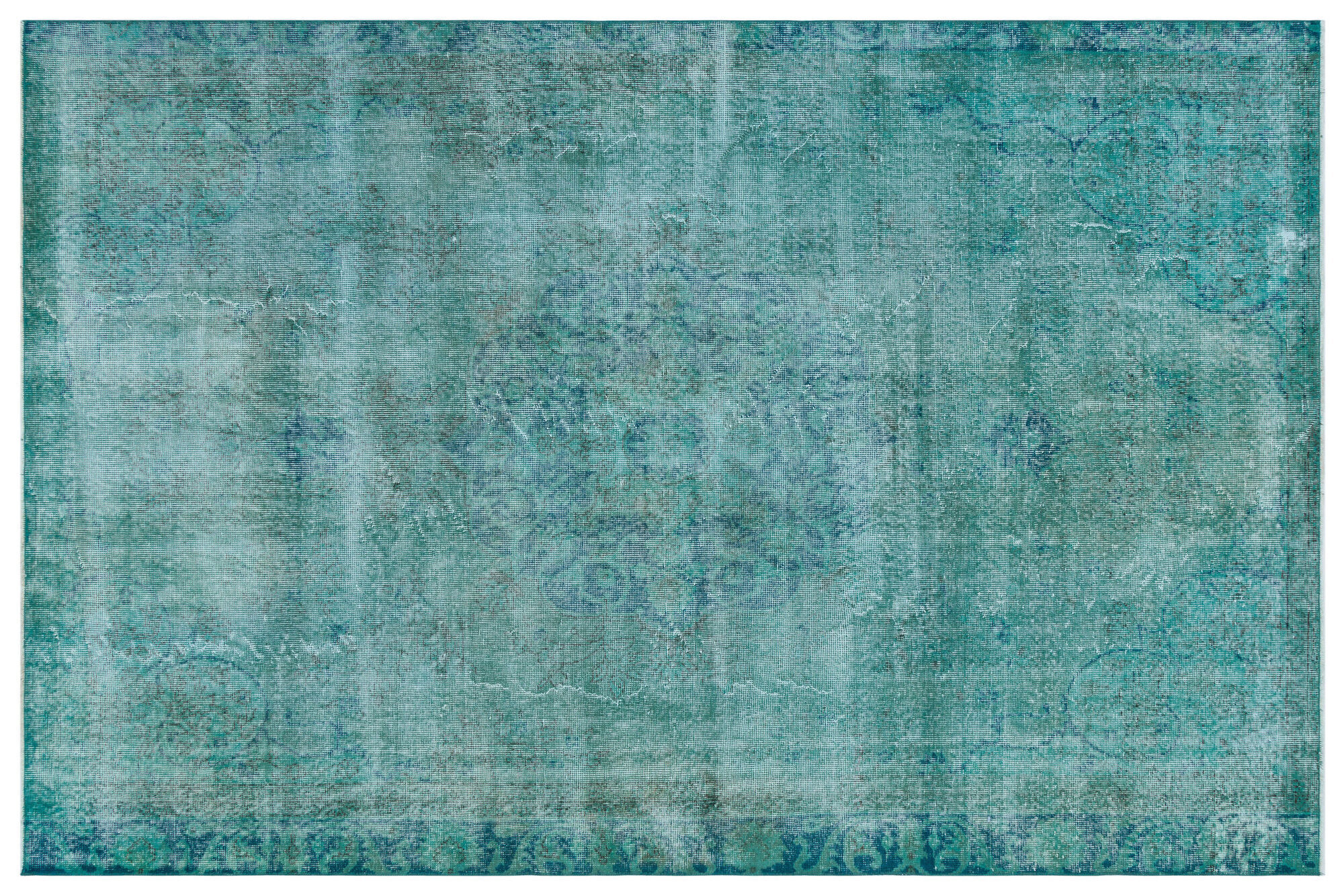 Apex Vintage Halı Turkuaz 31086 182x274cm