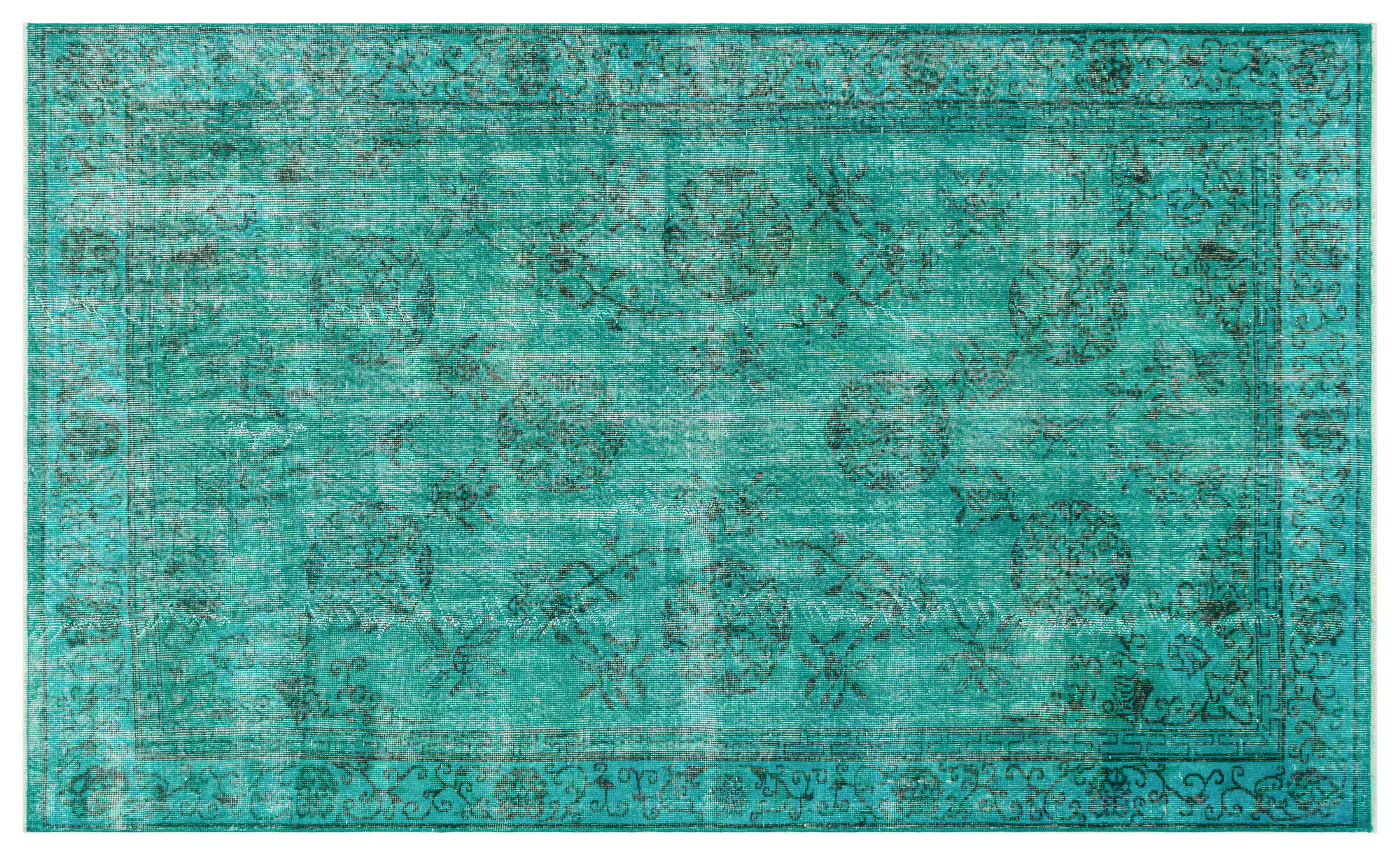 Apex Vintage Halı Turkuaz 34469 162x268cm